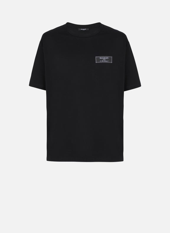 T-shirt à manches courtes pierre balmain Noir by BALMAIN BALMAIN T-shirt à manches courtes pierre balmain Noir