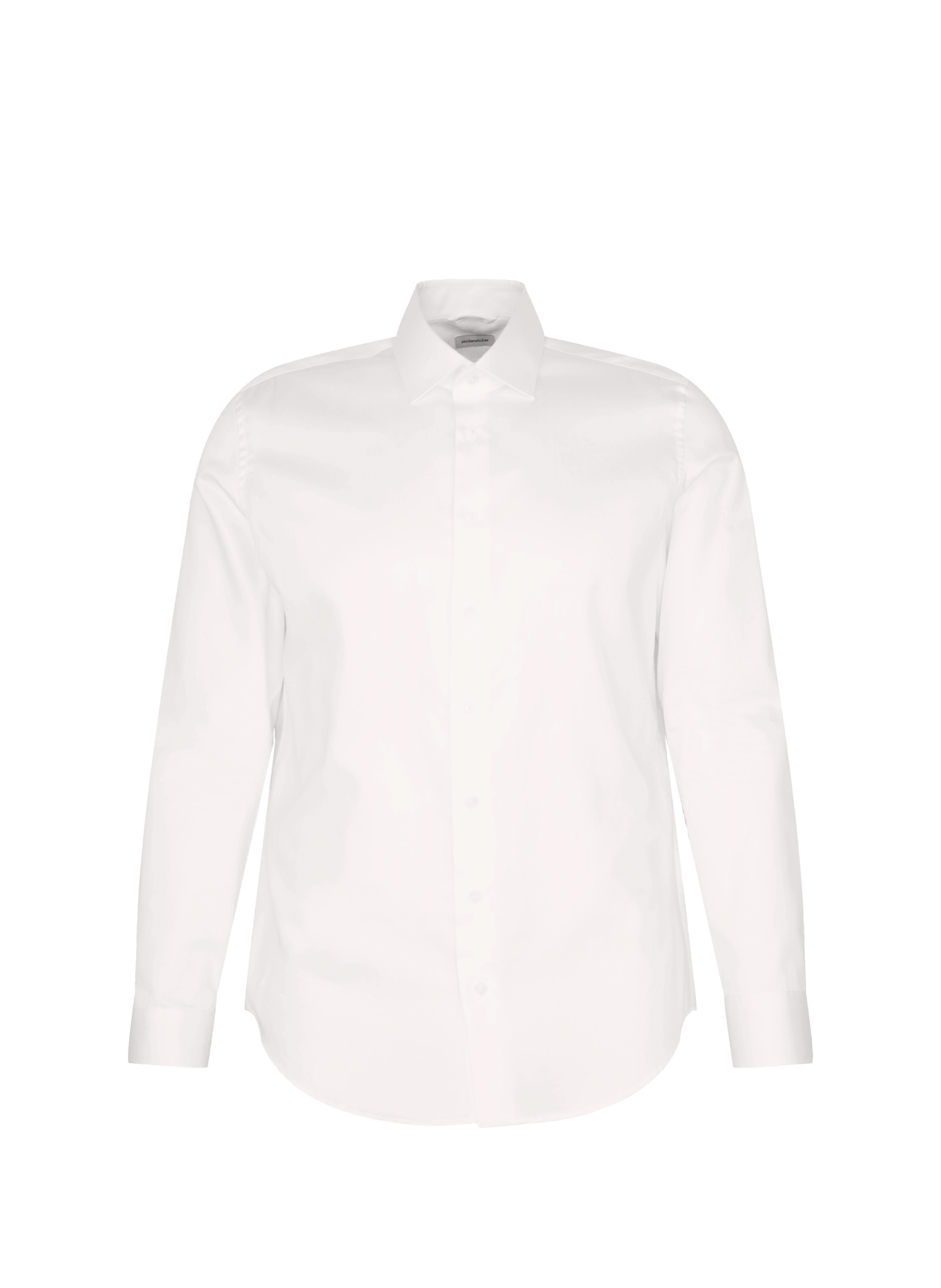 Cotton poplin shirt SEIDENSTICKER White