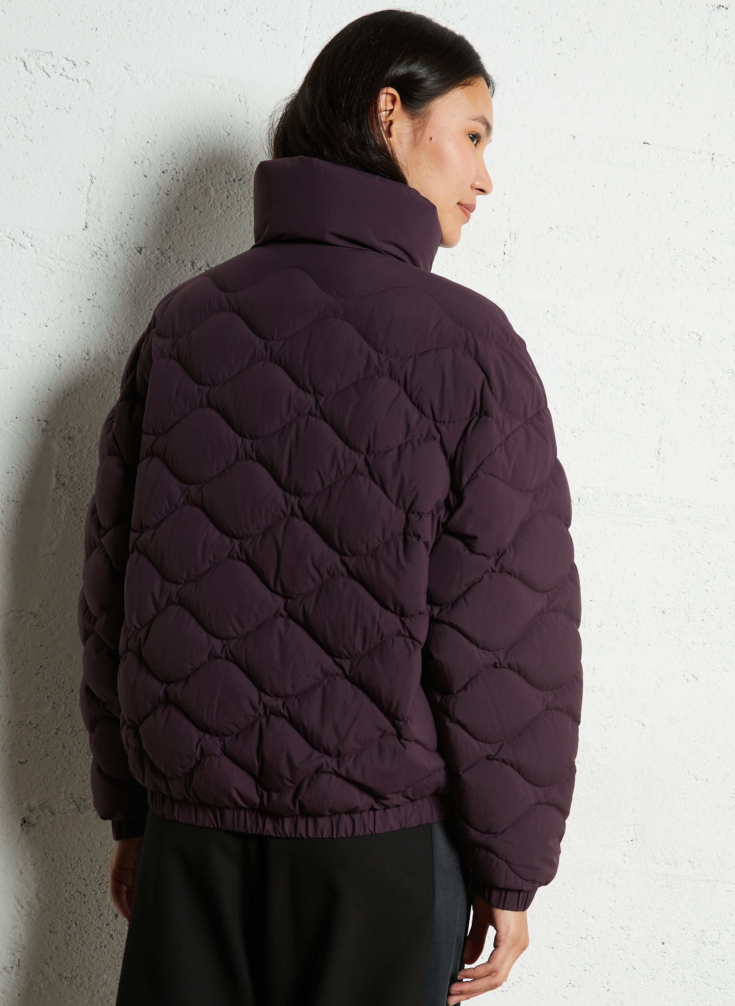 Doudoune ample matelassée unie enola PYRENEX Violet