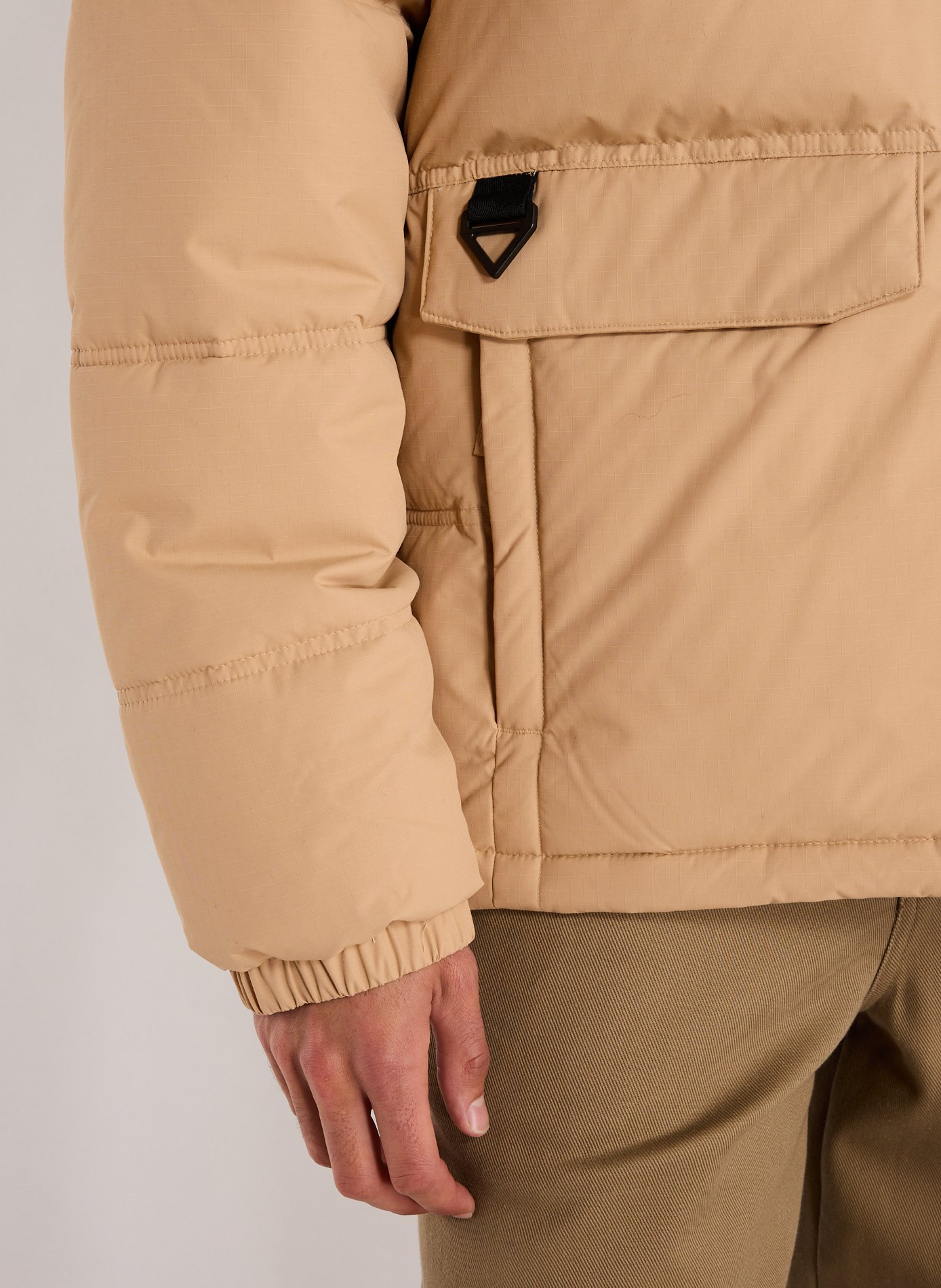 Hooded Puffer Jacket Landroamer COLUMBIA Brown