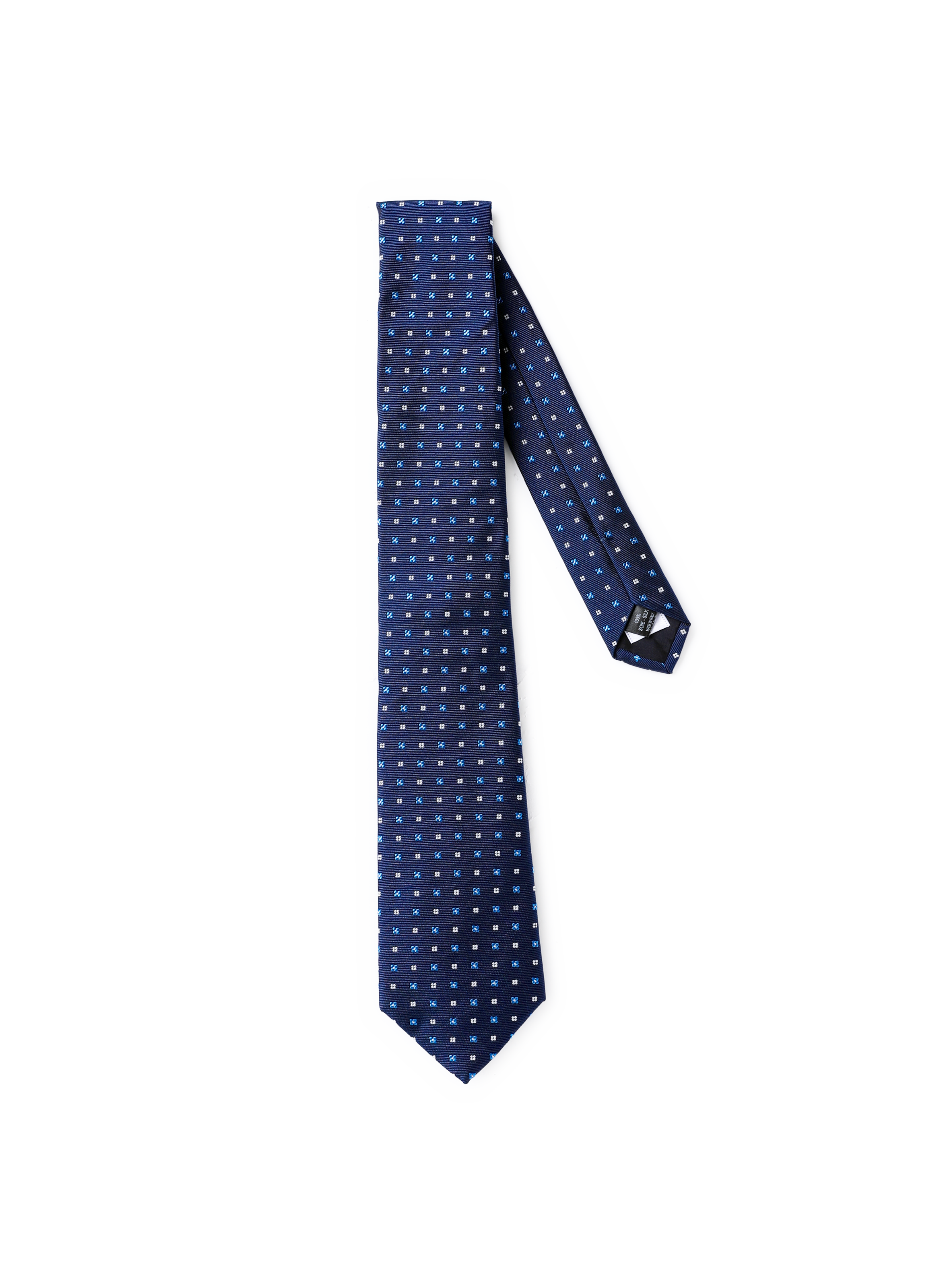 AU PRINTEMPS PARIS Patterned silk tie Multicolour