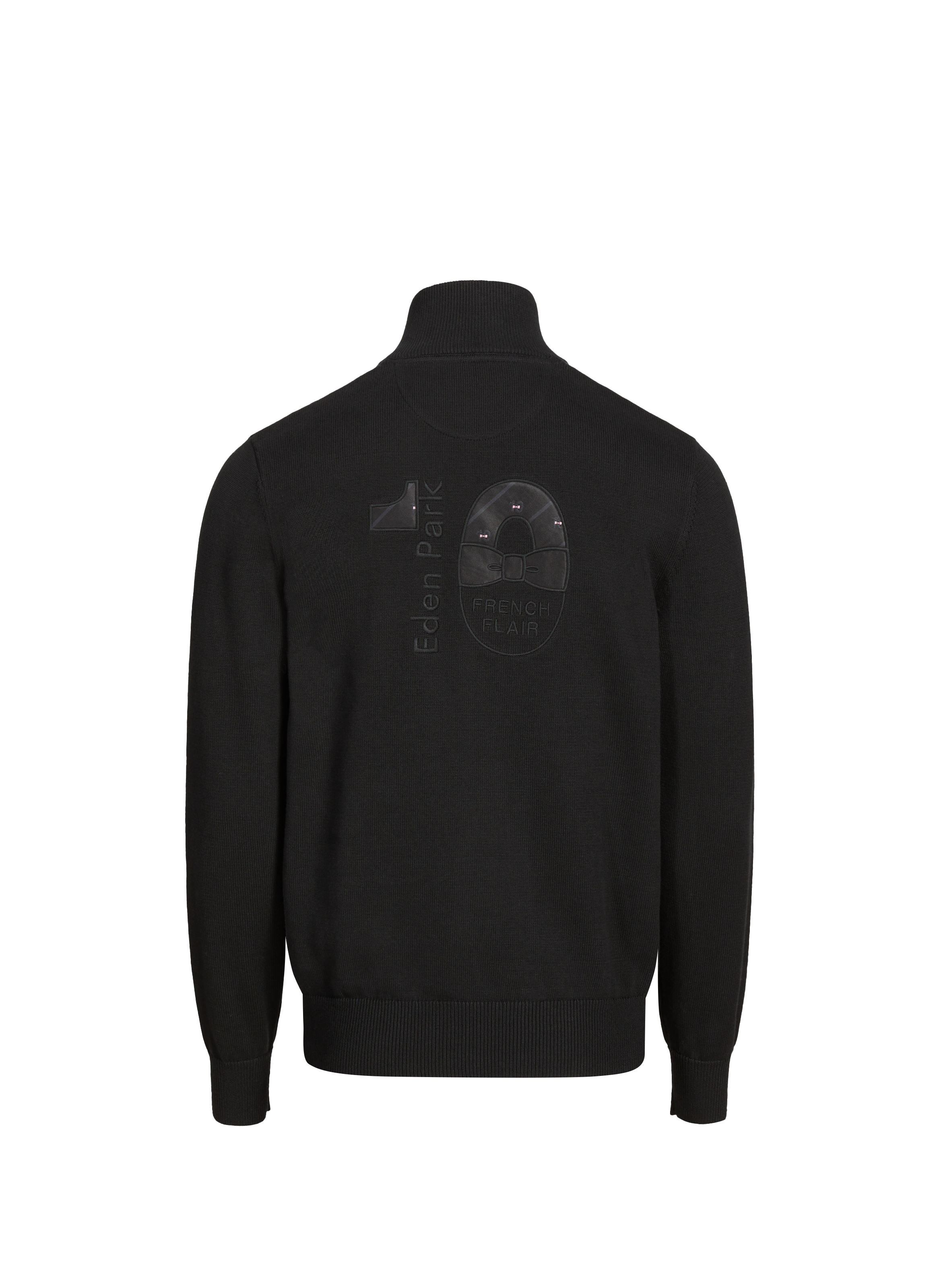Cotton sweatshirt EDEN PARK Black