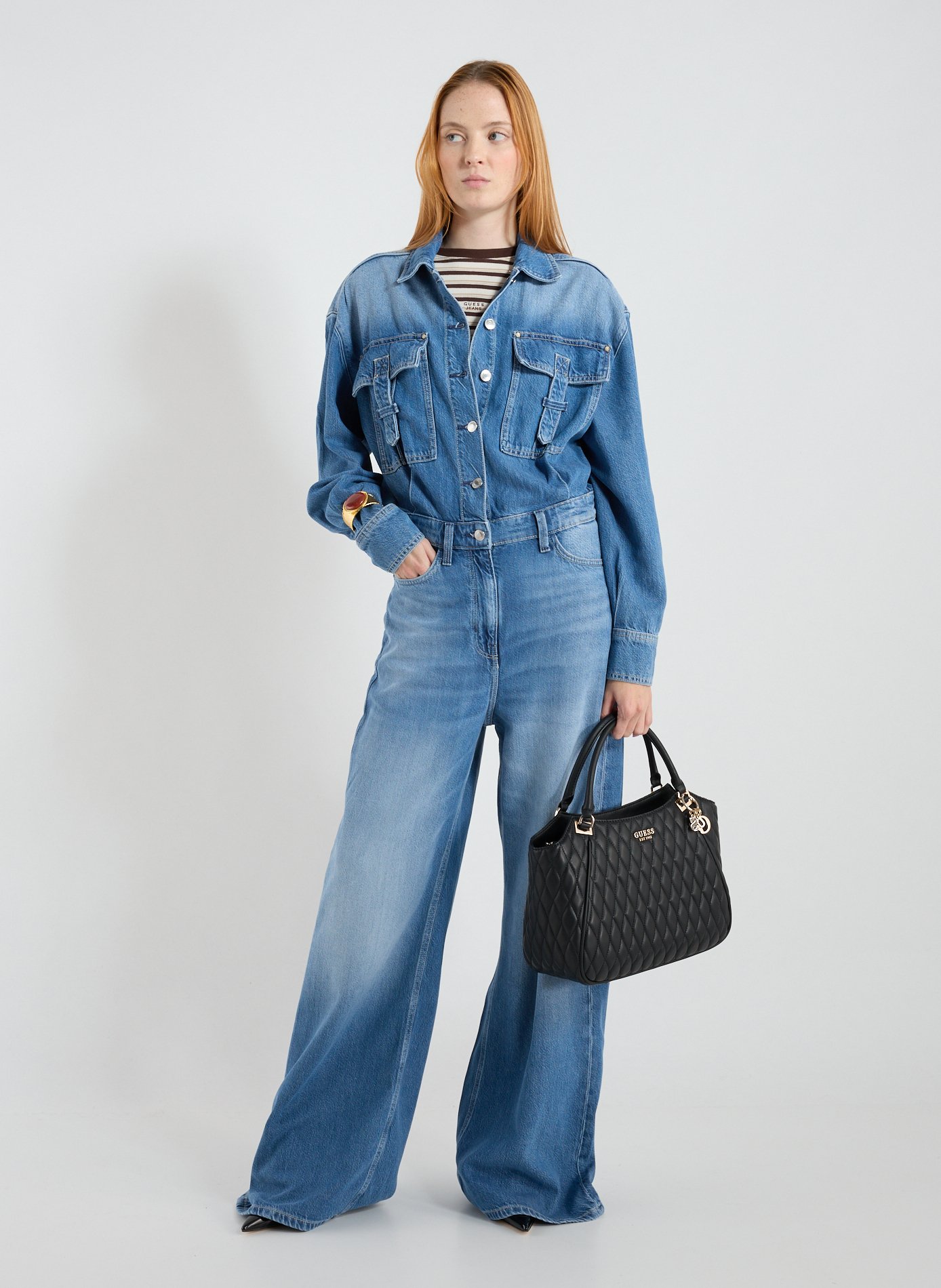 Tote bag GUESS Black