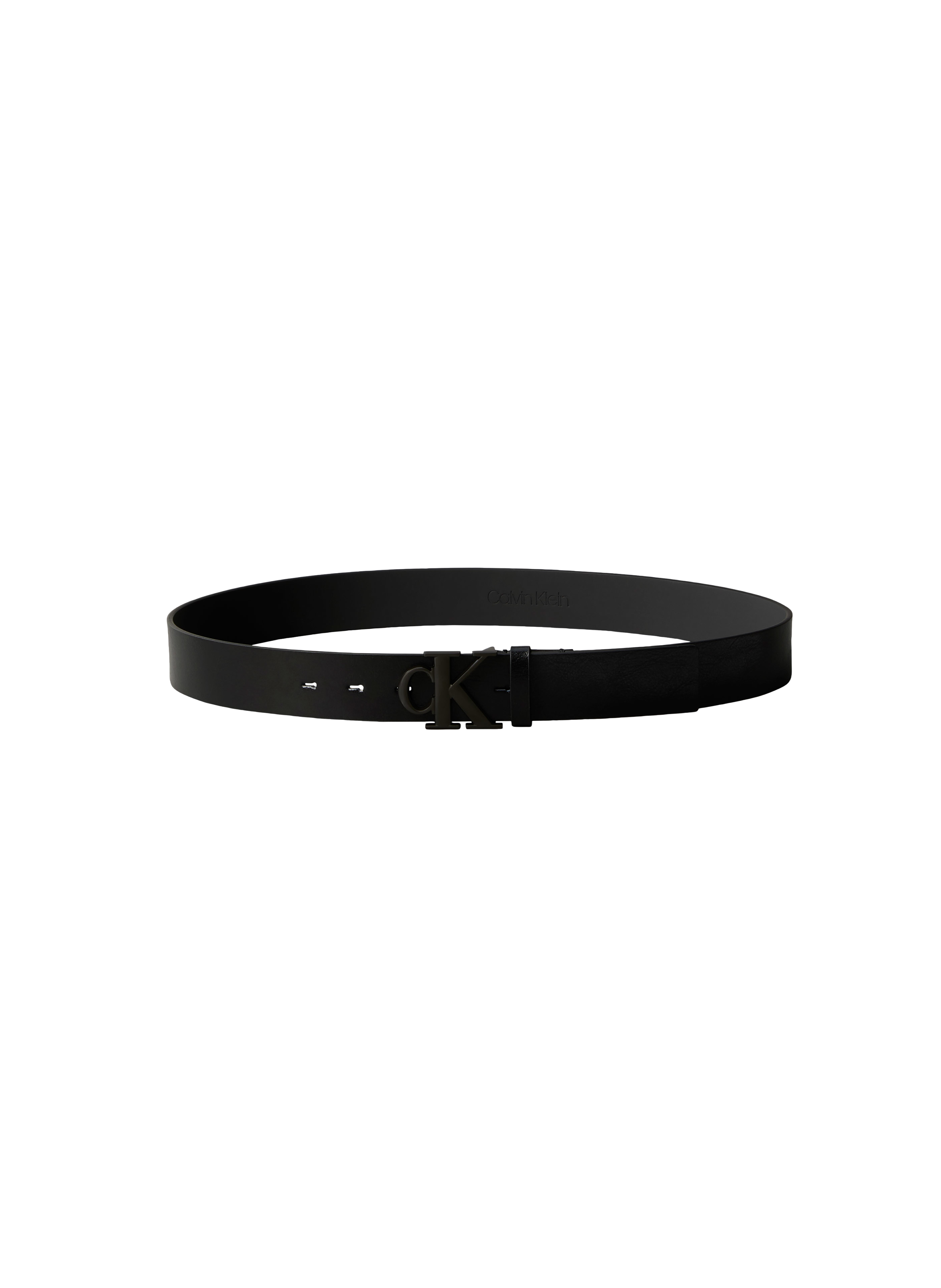 Leather logo belt CALVIN KLEIN Black