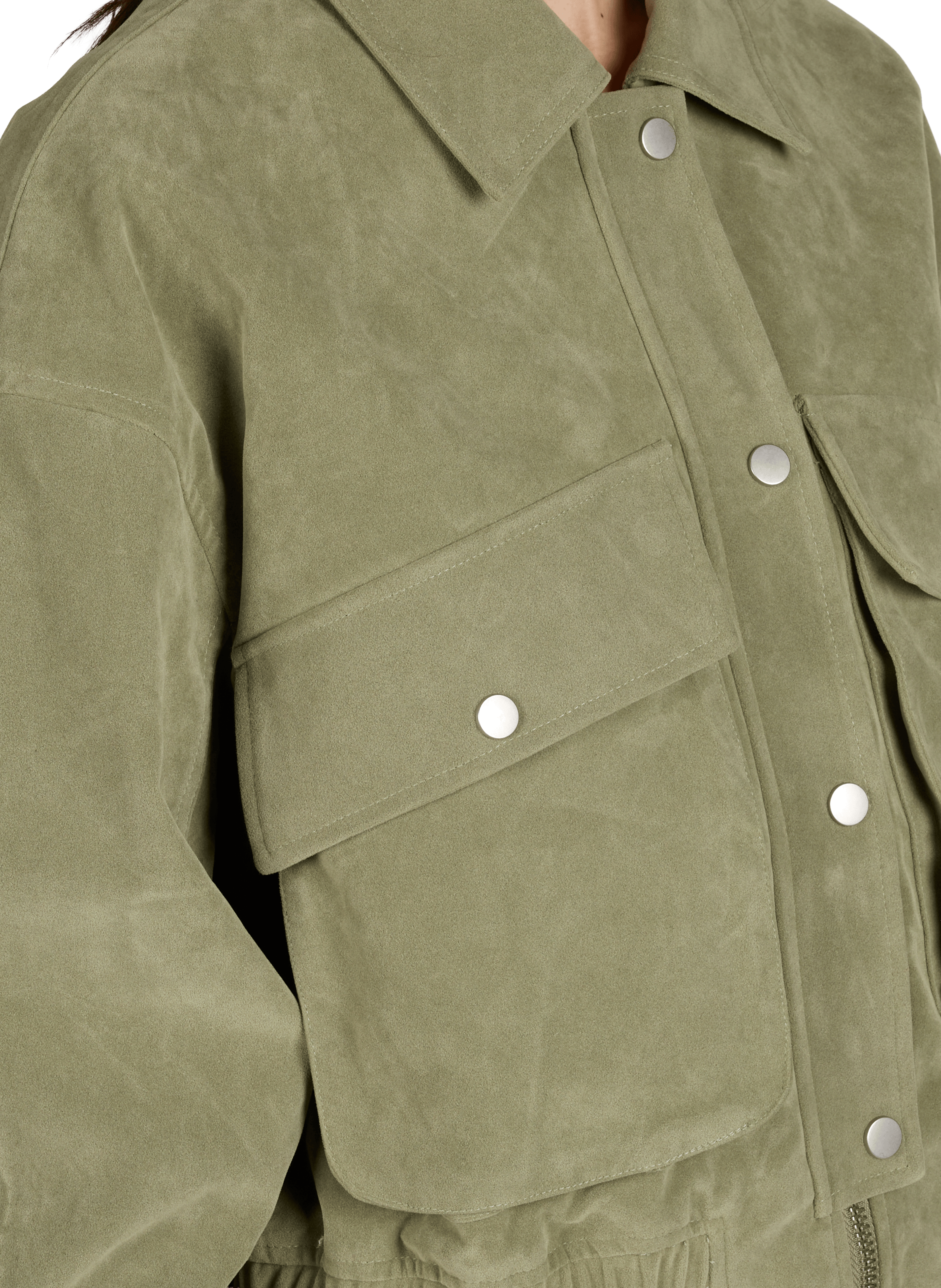 Veste d'exterieur courte TOPSHOP Vert