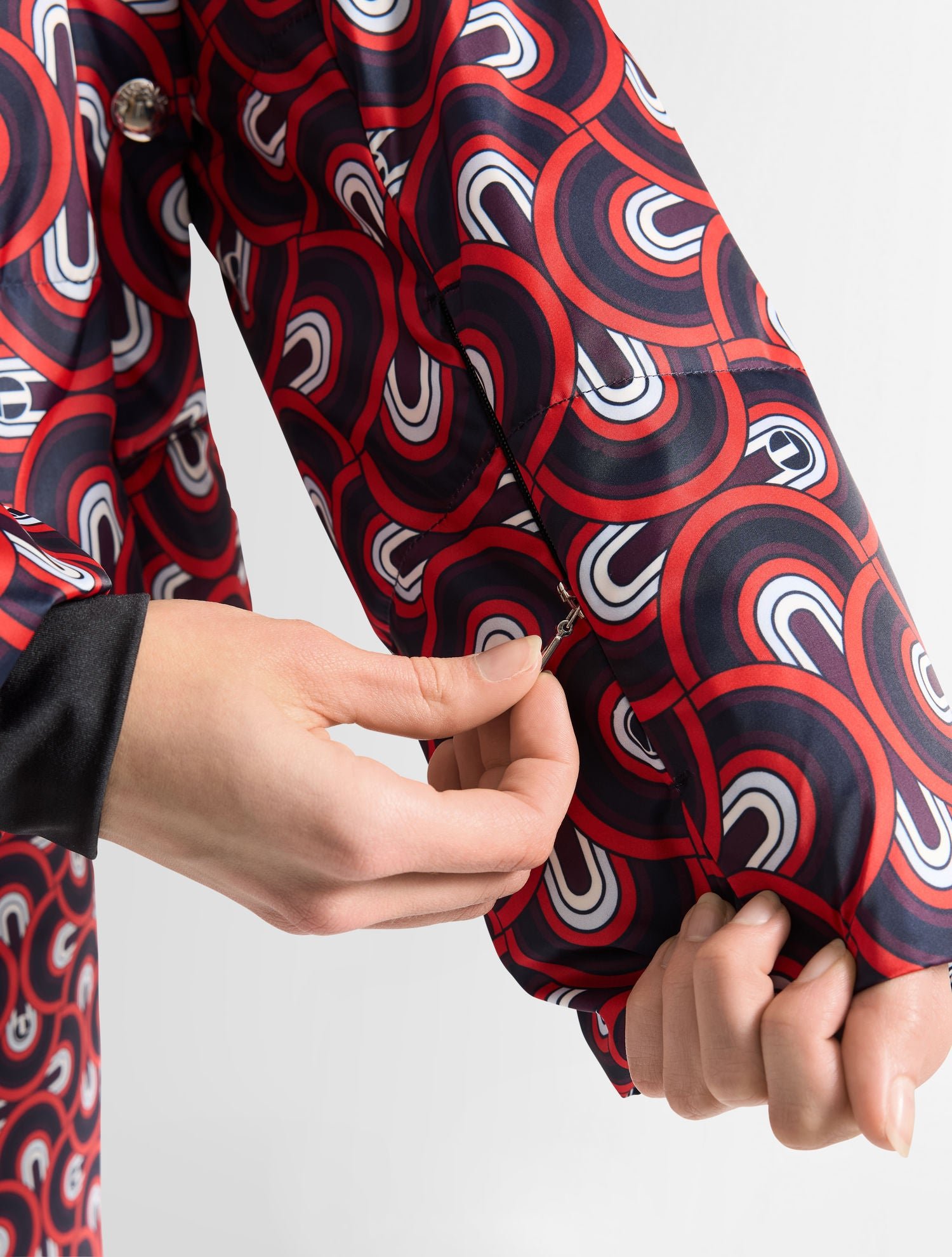 Doudoune tatum pilule col montant coupe ample FUSALP Rouge