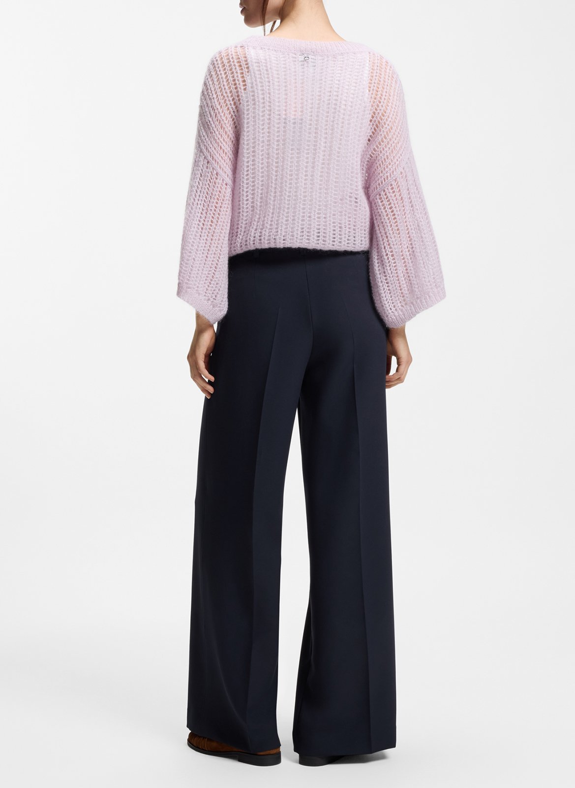 Pantalon droit BOSS Bleu