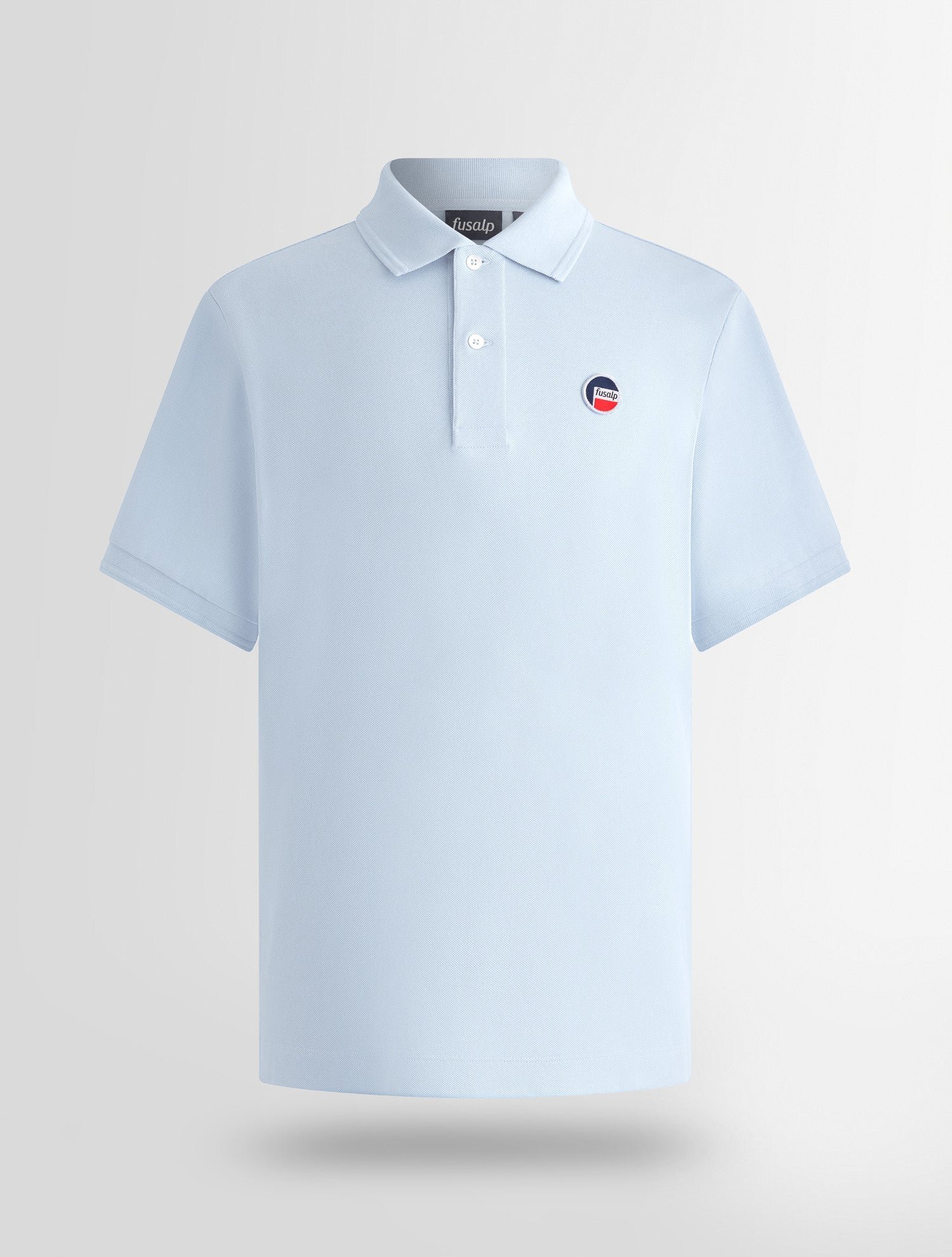 Polo manches courtes gerlo col polo coupe regular FUSALP Bleu