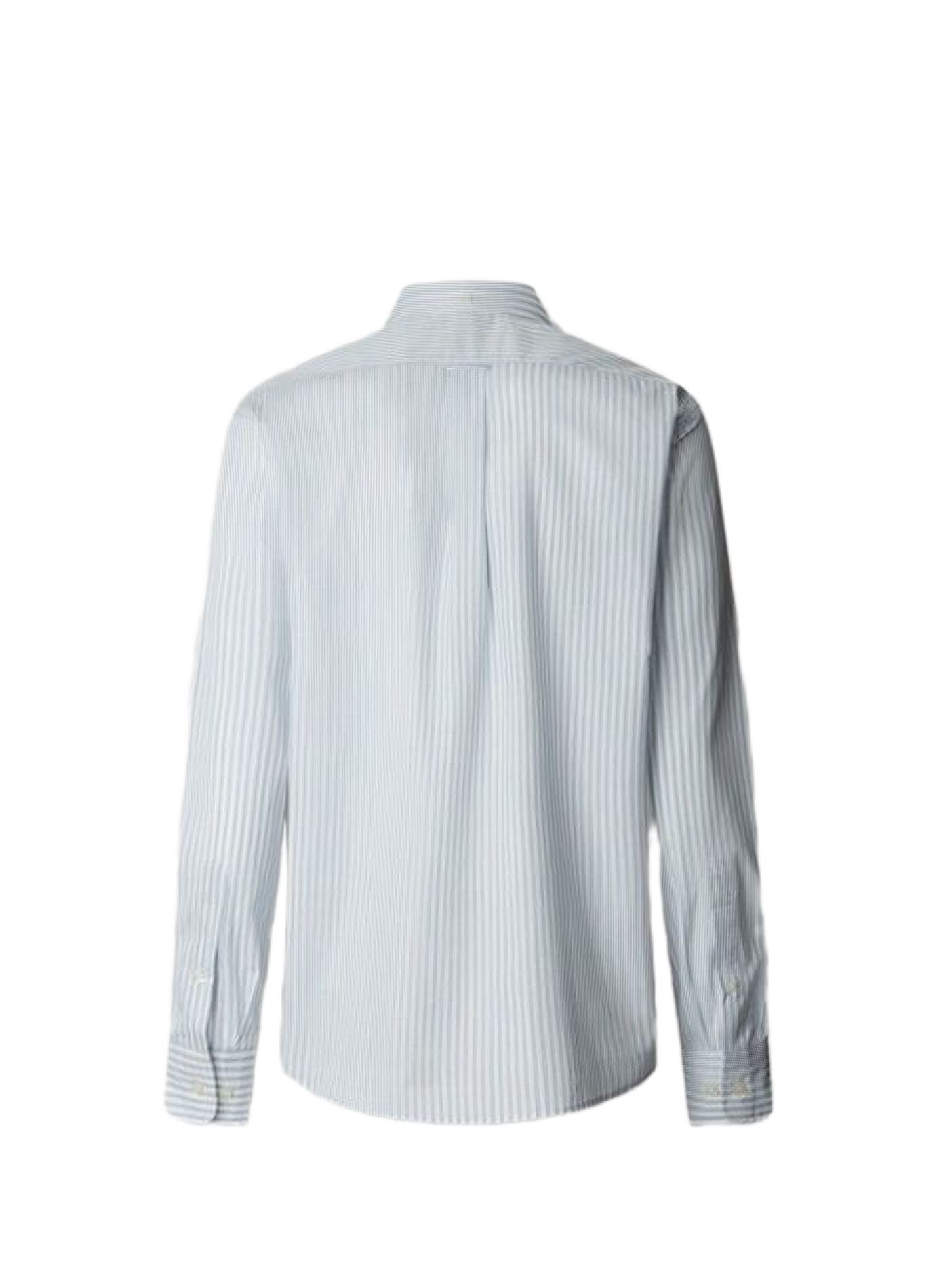 Straight striped cotton shirt FACONNABLE Blue