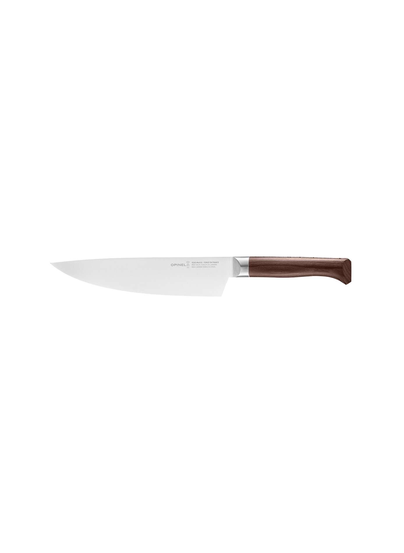 Kochmesser Les Forgés aus Edelstahl OPINEL Braun