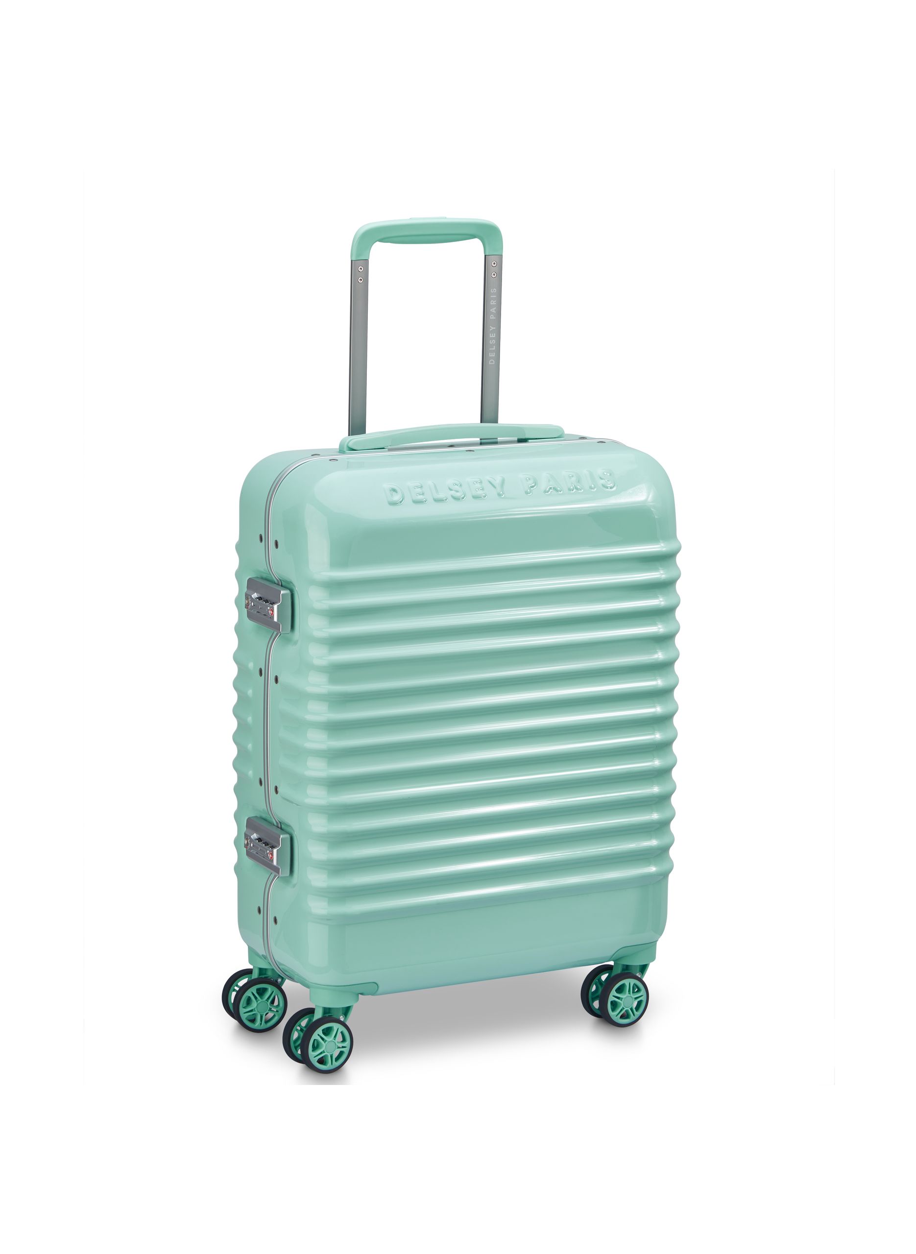 Valise cabine rigide taille s - bastille 2.0 DELSEY PARIS Vert