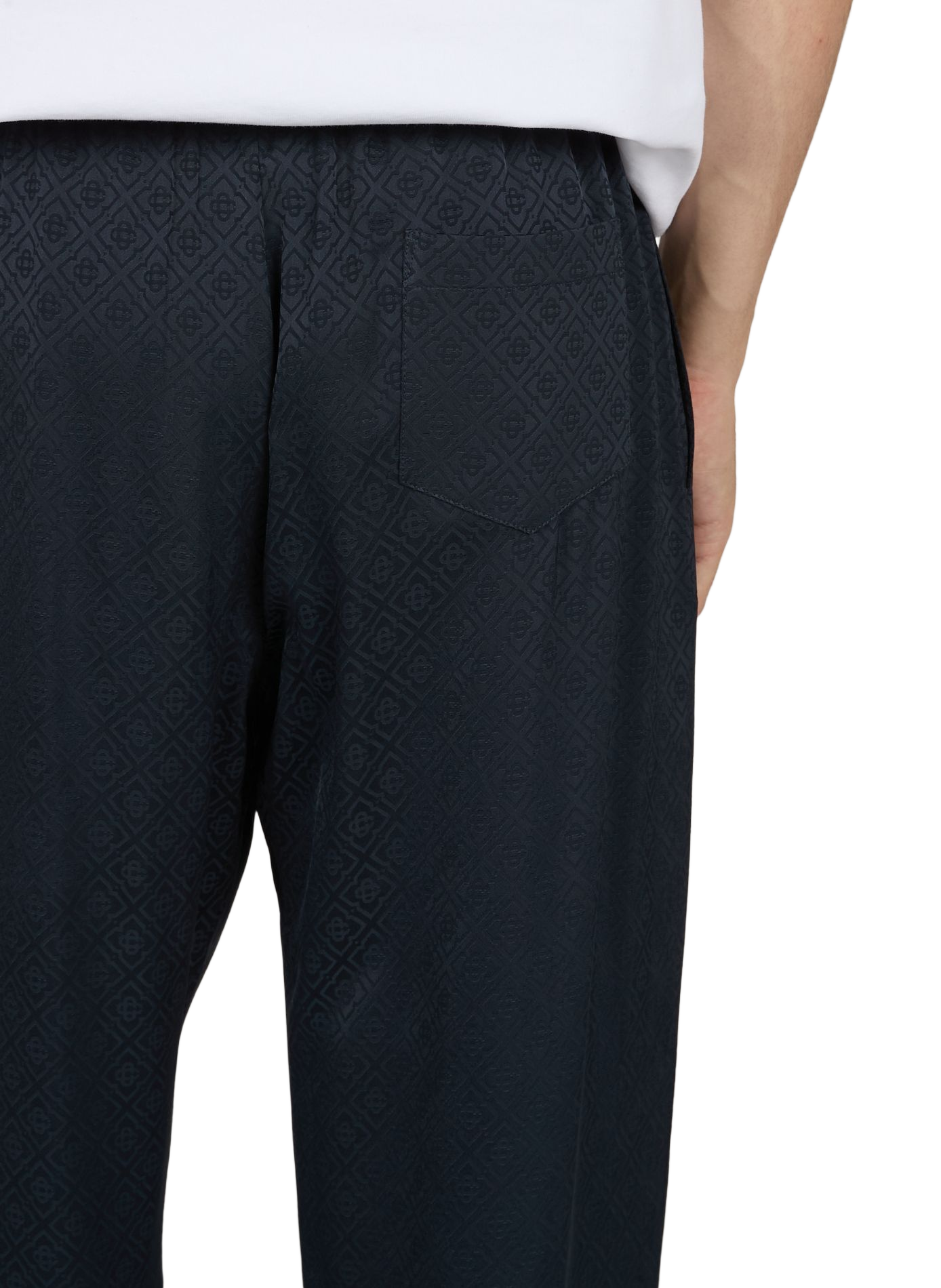 Pantalon de pyjama logotypé  | Bleu CASABLANCA PARIS Homme