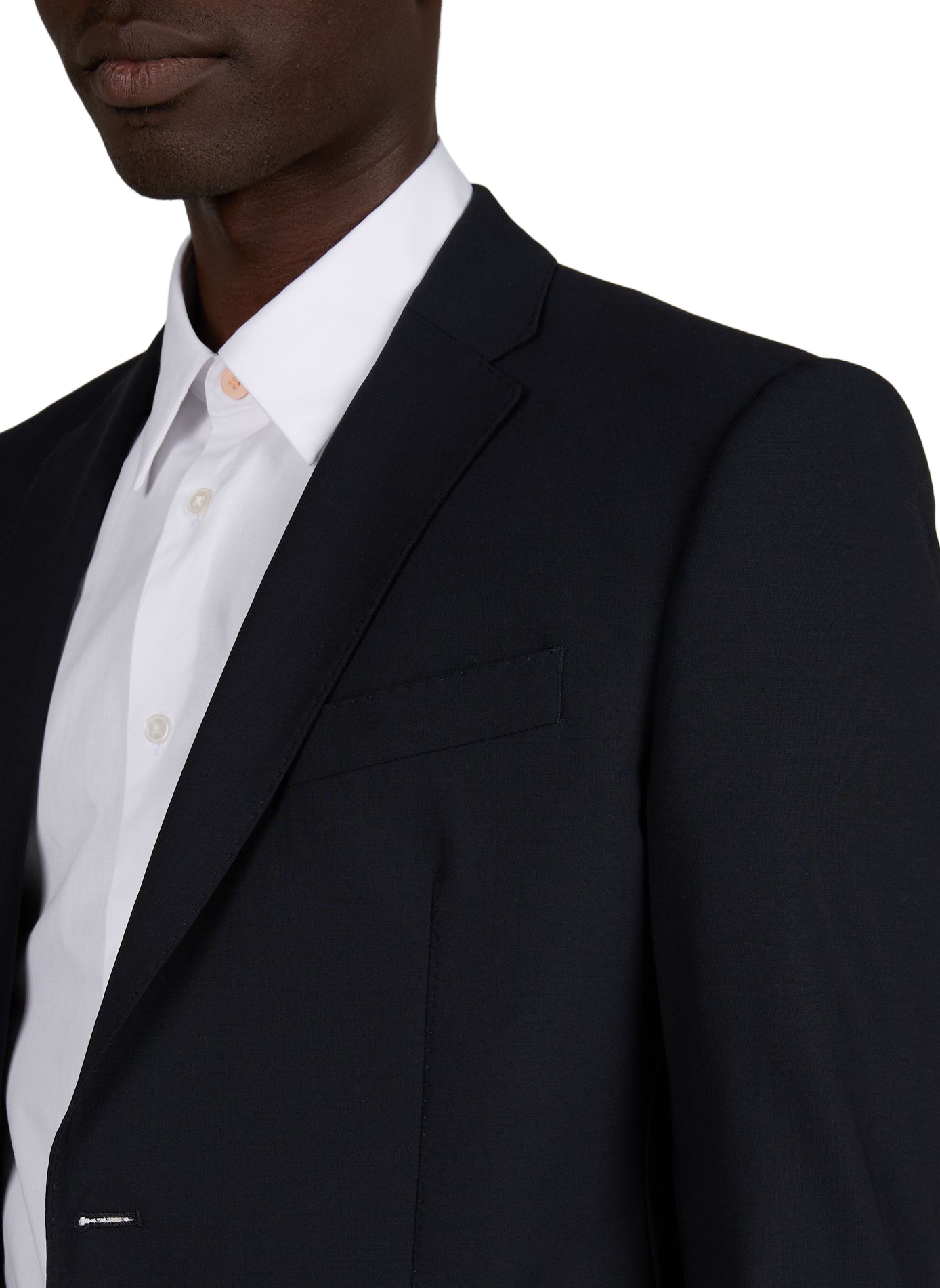 Two-piece suit in blended virgin wool EMPORIO ARMANI Blue