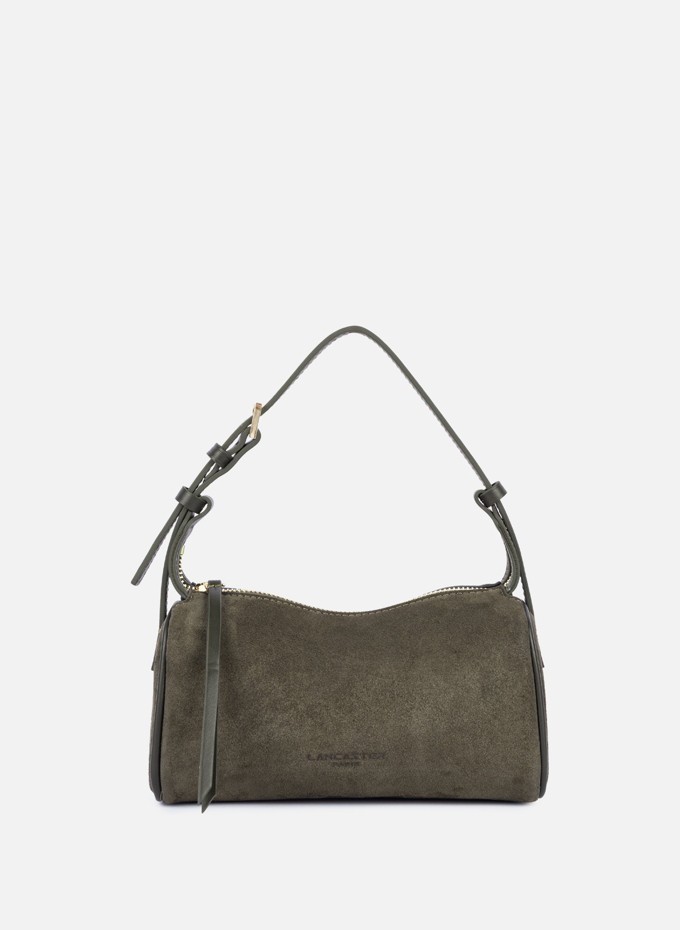 Petit sac rectangle - suède LANCASTER Kaki