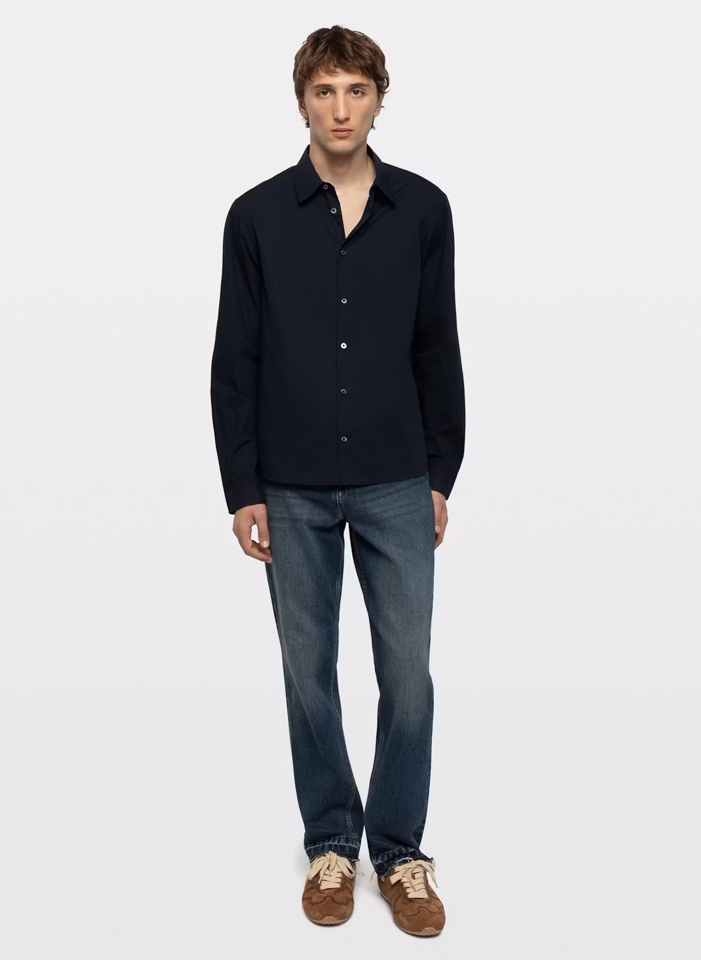 Biologisch katoenen overhemd ZADIG&VOLTAIRE Blauw