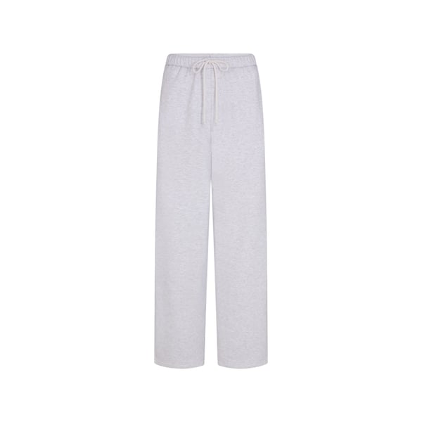 Pantalon de survêtement à logo en coton mélangé Pantalon de survêtement à logo en coton mélangé