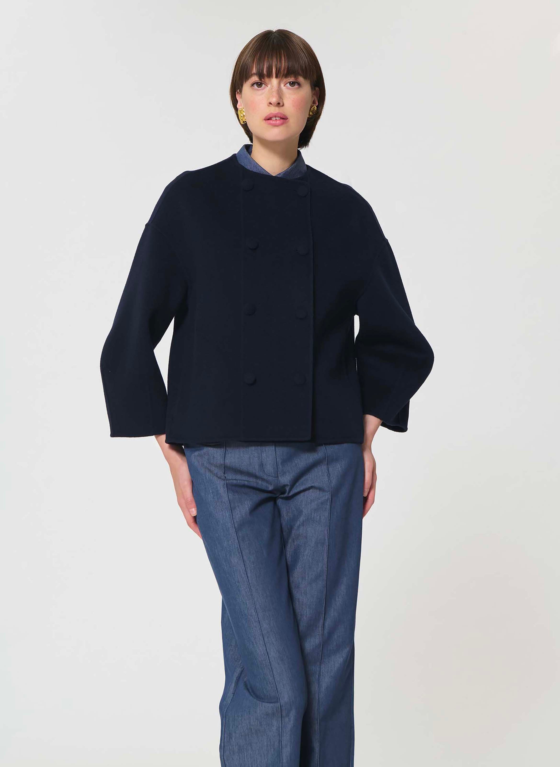 Manteau milady TARA JARMON Bleu