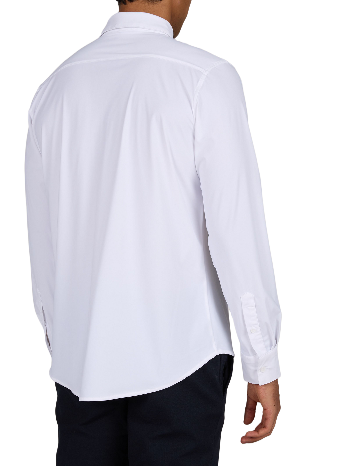 Straight blazer with print 1789 CALA White