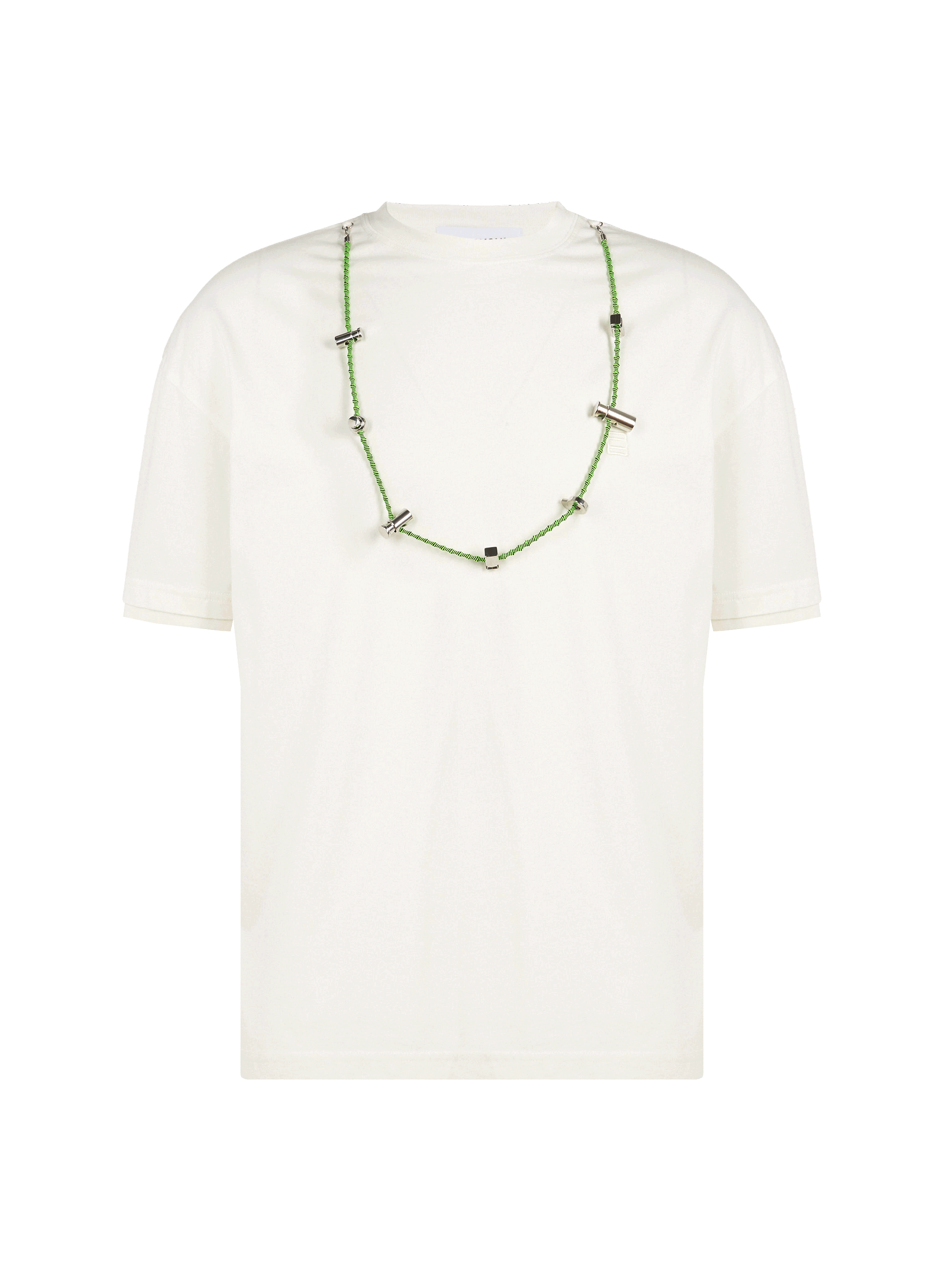 T-shirt avec collier corde