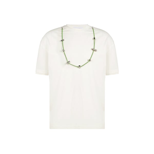 T-shirt avec collier corde
