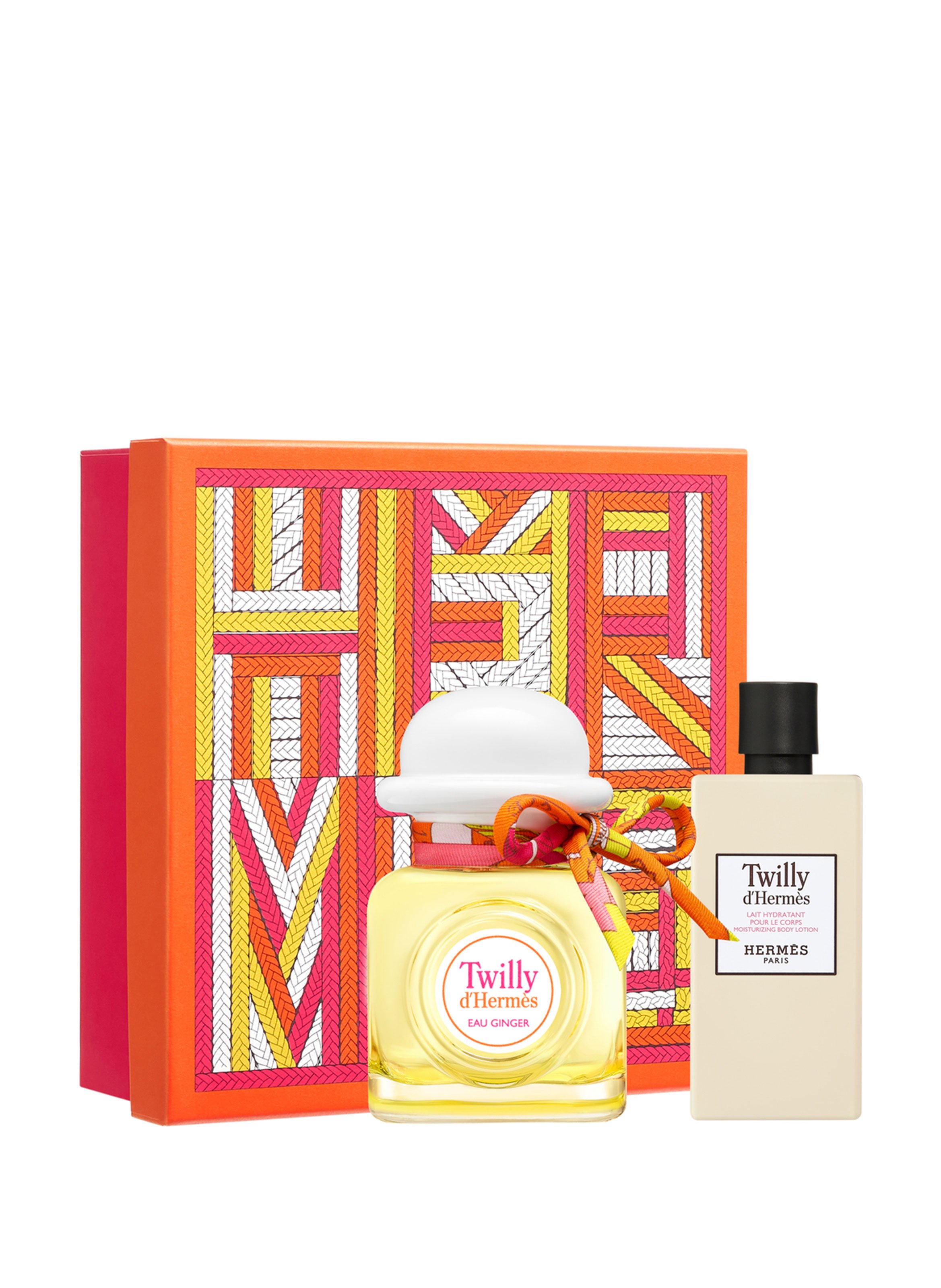 Hermes discount twilly set