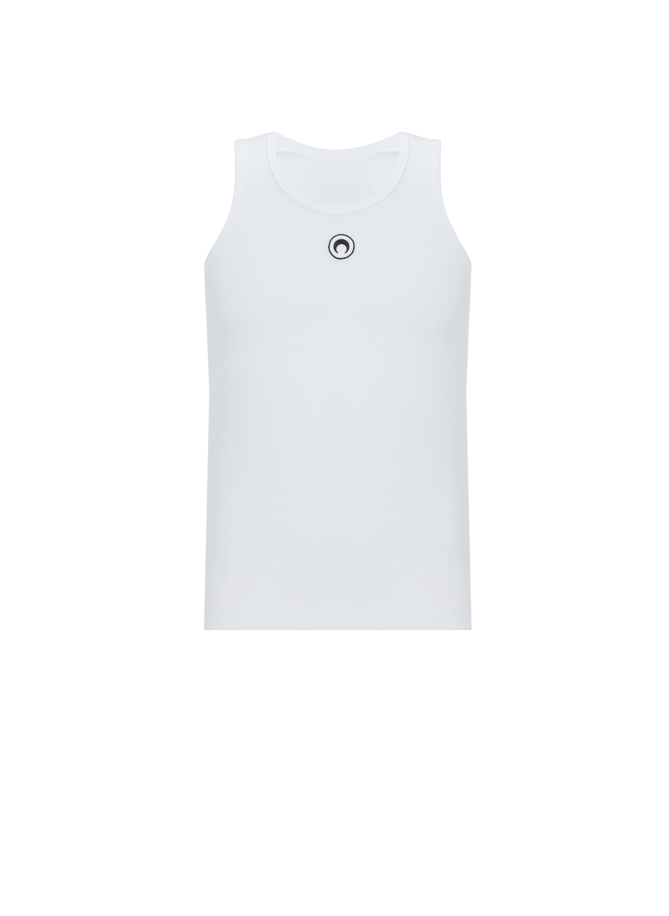 Débardeur côtelé en coton