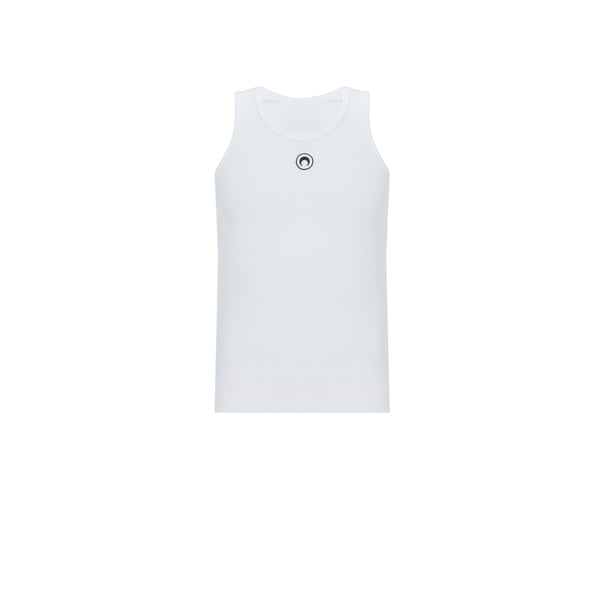 Débardeur côtelé en coton