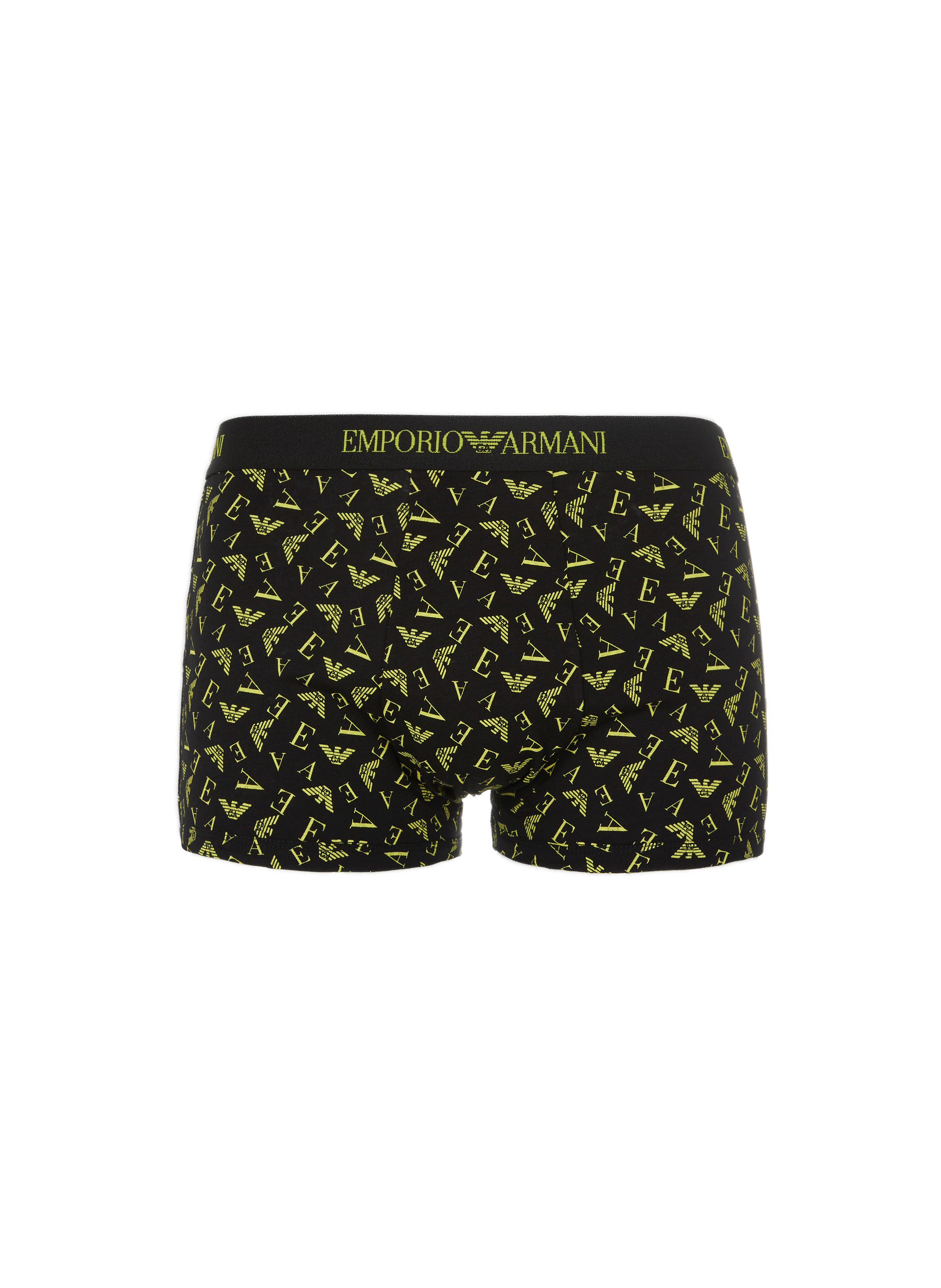 Aspect uni Aspect imprimé Coupe boxer Taille élastiqué logotypé