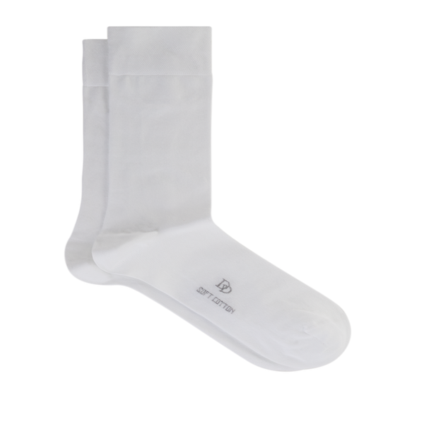Shop Dore Dore Cotton Socks In White