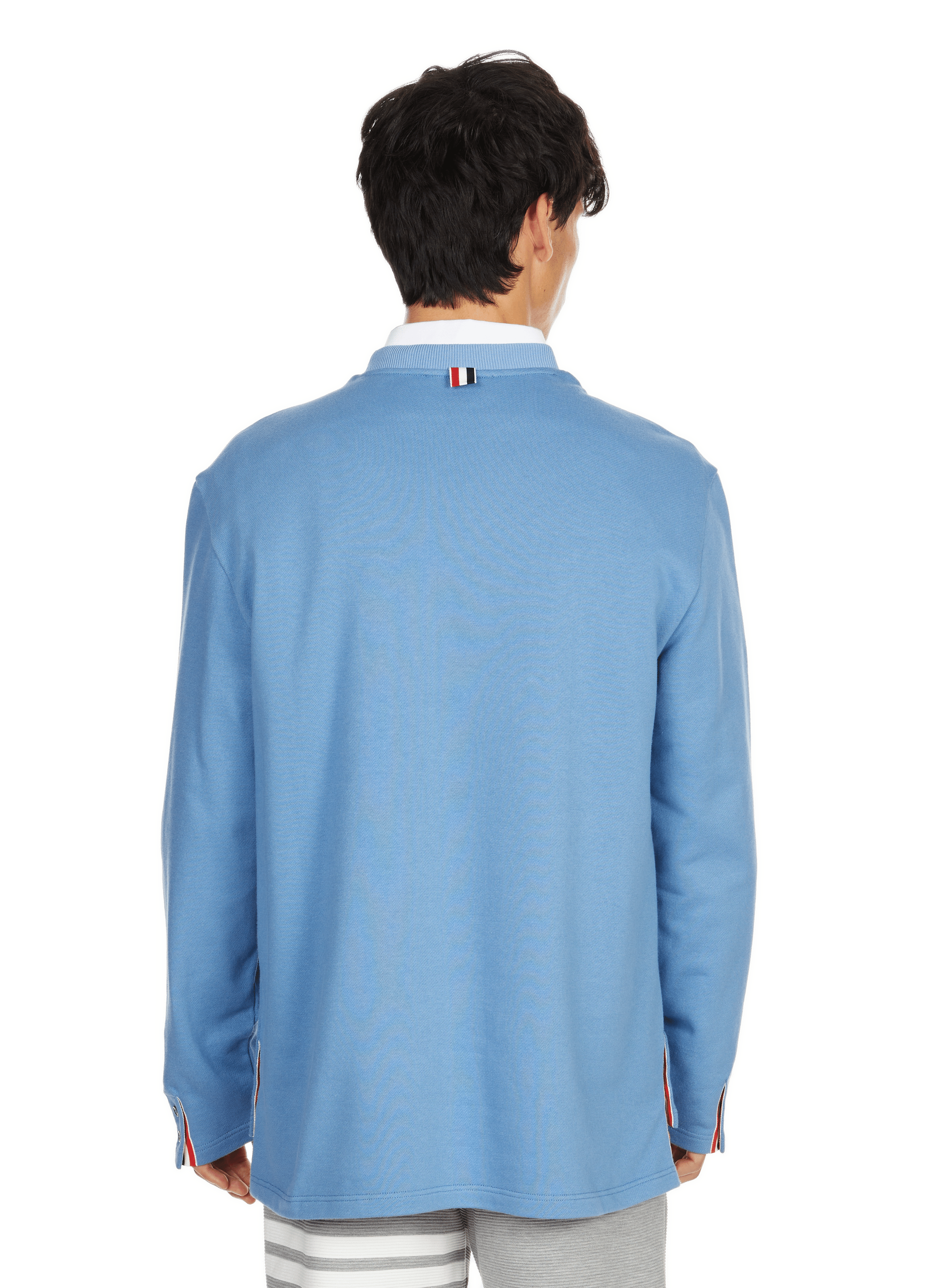 Sweatshirt oversize en coton Bleu