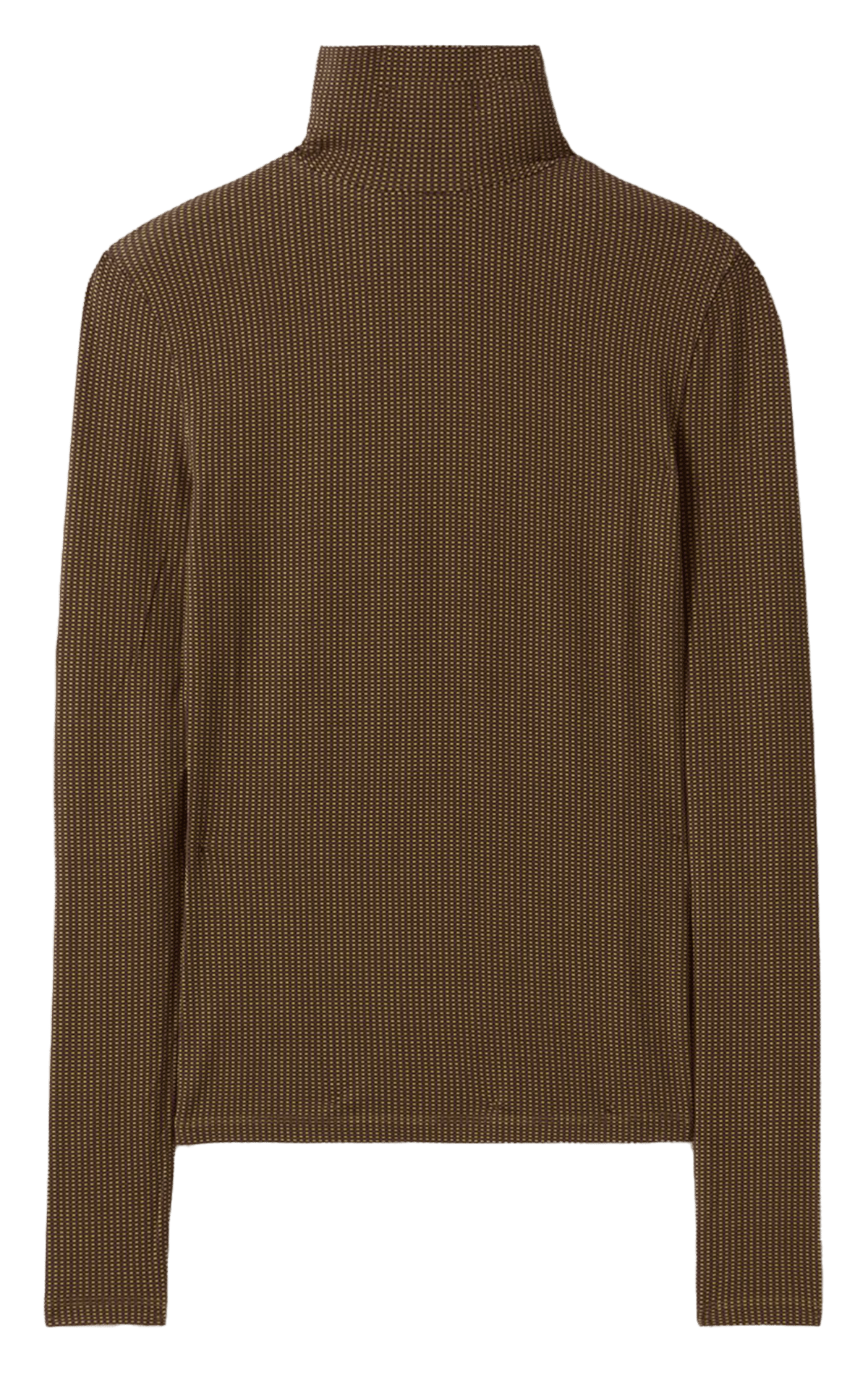 Top col cheminée ajusté CLAUDIE PIERLOT Jaune