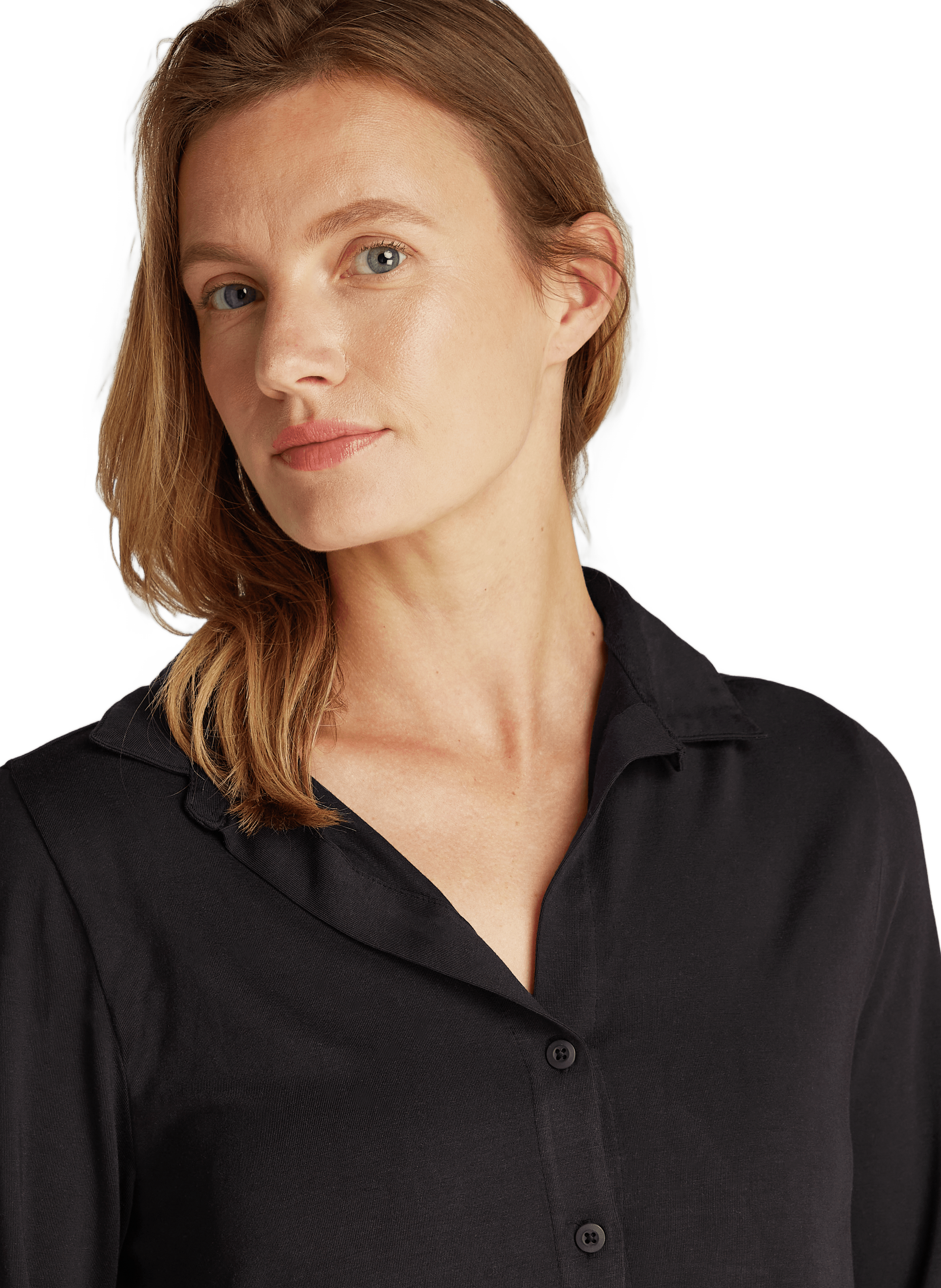 Chemise courte droite  CALVIN KLEIN Noir