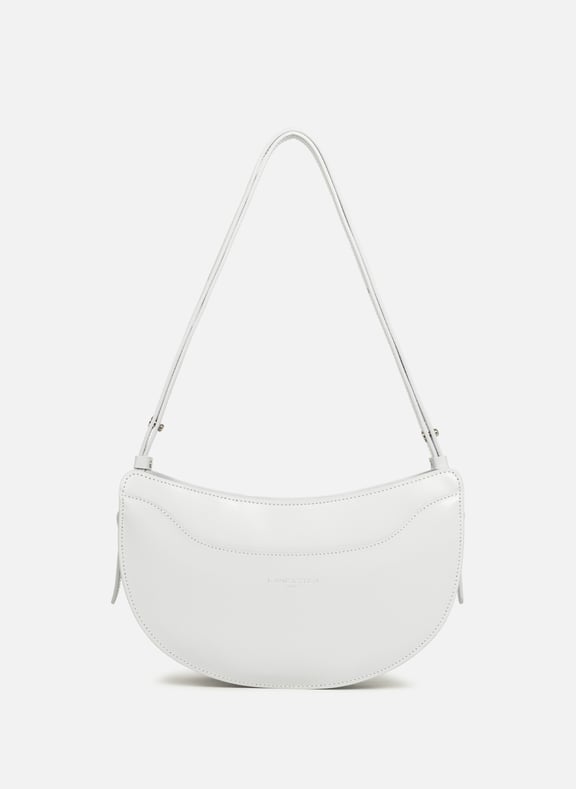 Half moon bag - Suave Lune Grey by LANCASTER LANCASTER Half moon bag - Suave Lune Grey