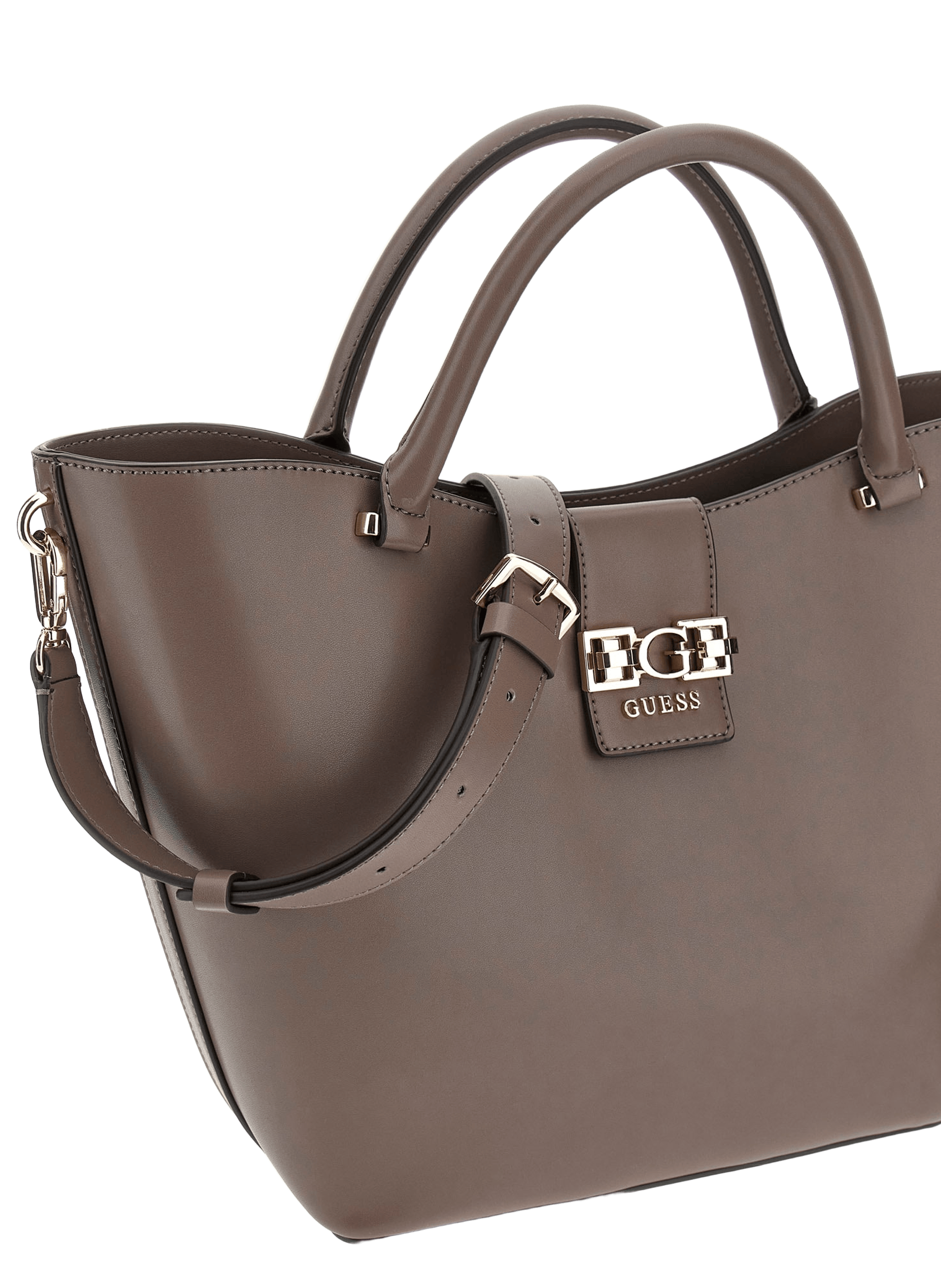 Sac à main à bandoulière amovible GUESS Beige