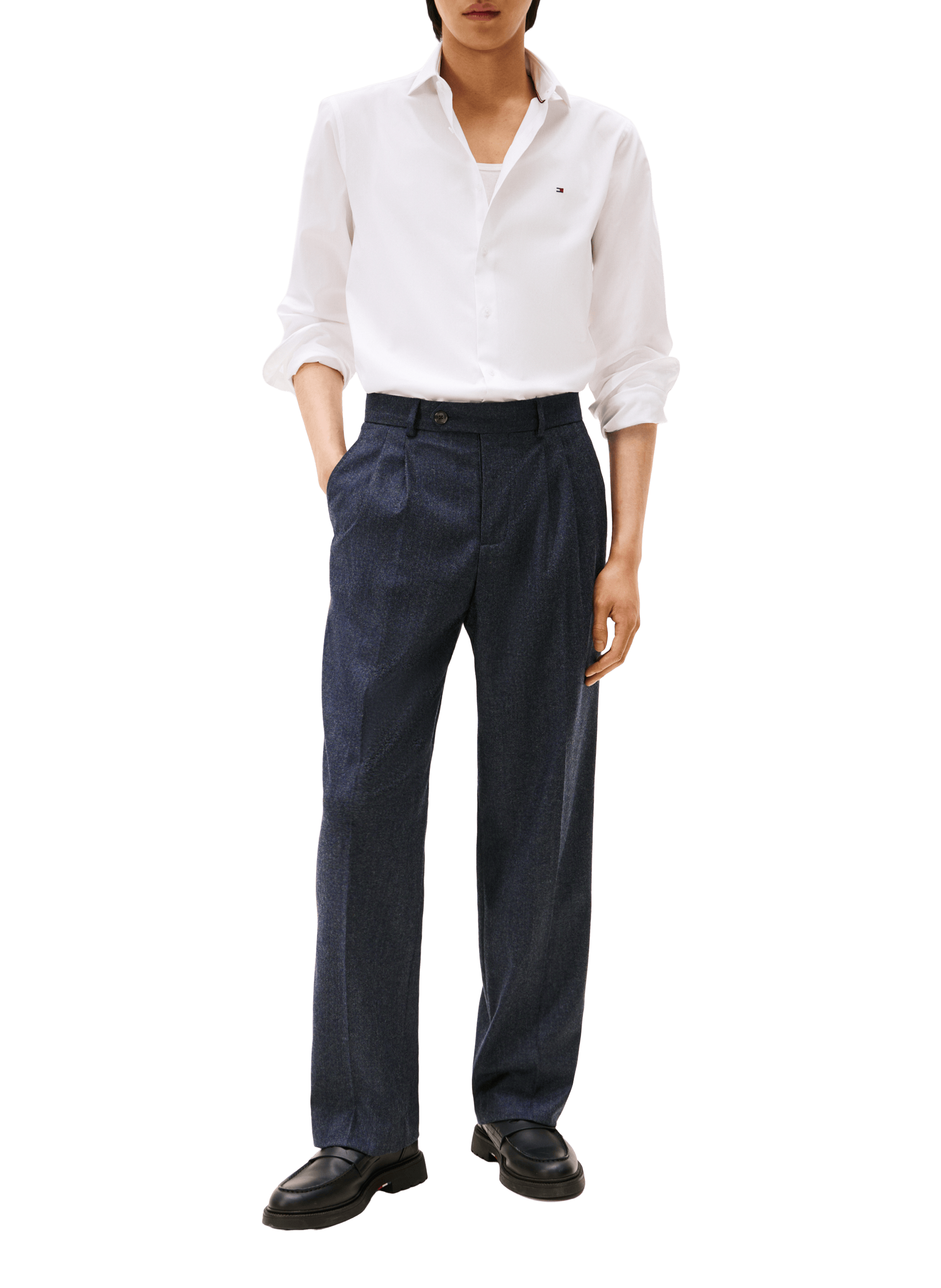  Cotton shirt TOMMY HILFIGER White