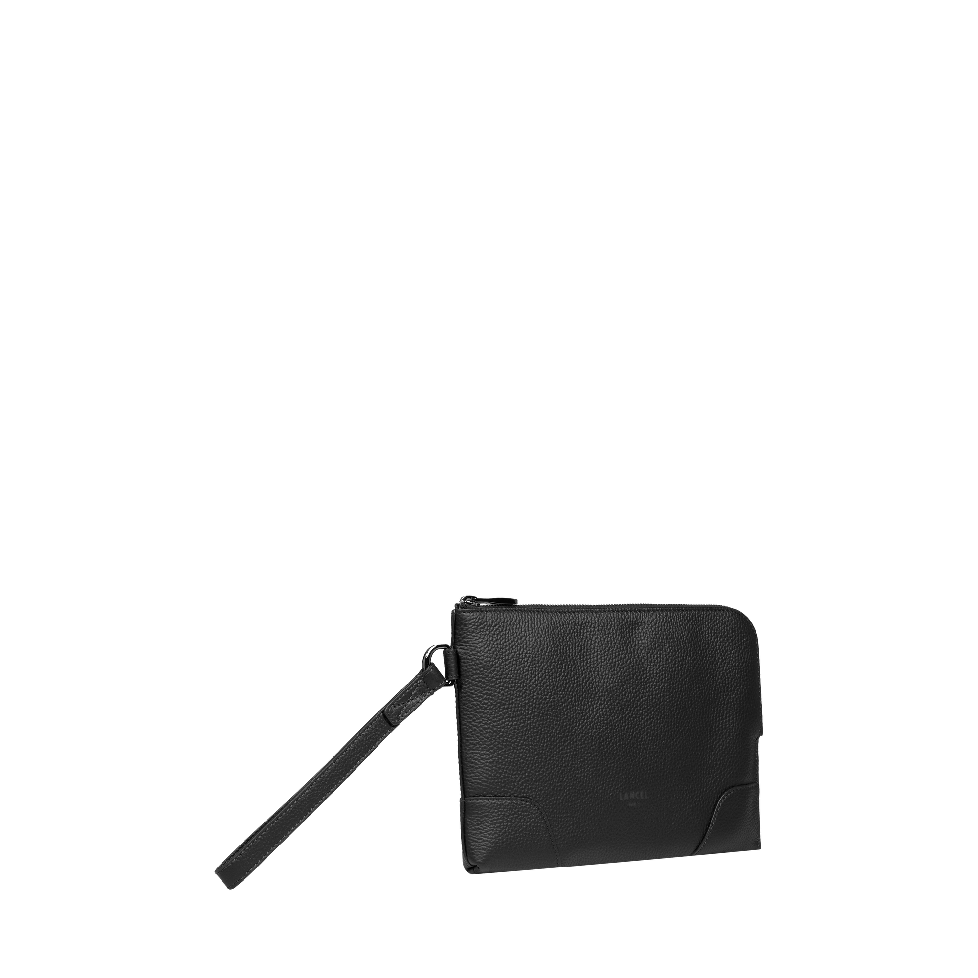 Pochette zippée s charlie de lancel en cuir LANCEL Noir
