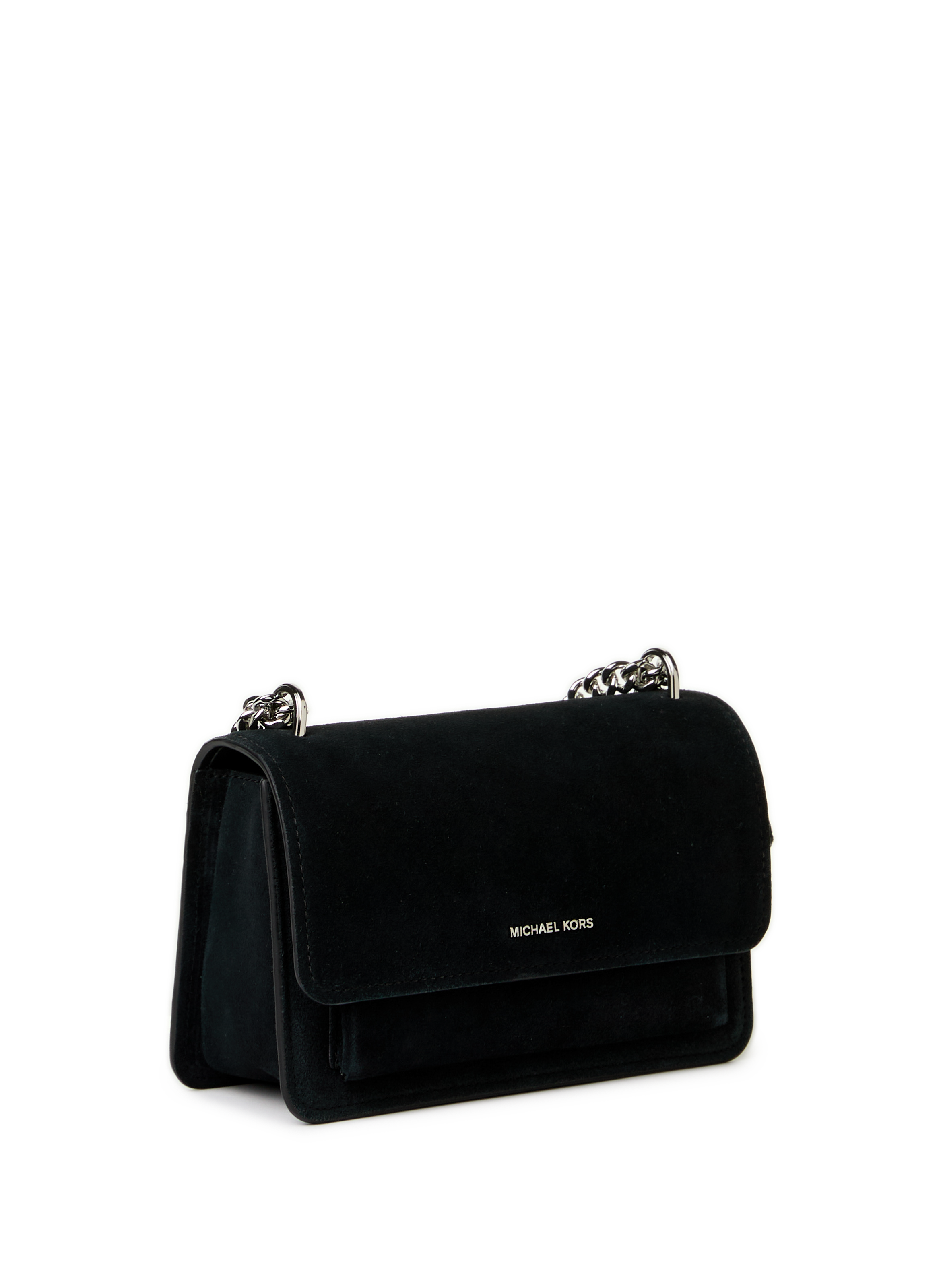 Sac à bandoulière Claire en cuir MICHAEL KORS Noir