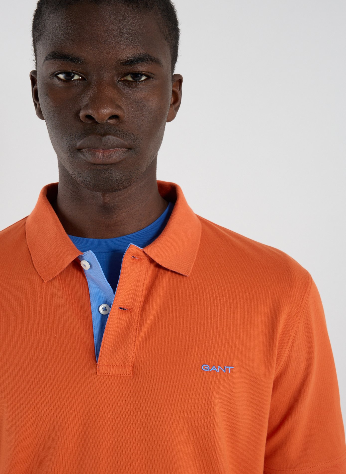 Polo en coton GANT Orange