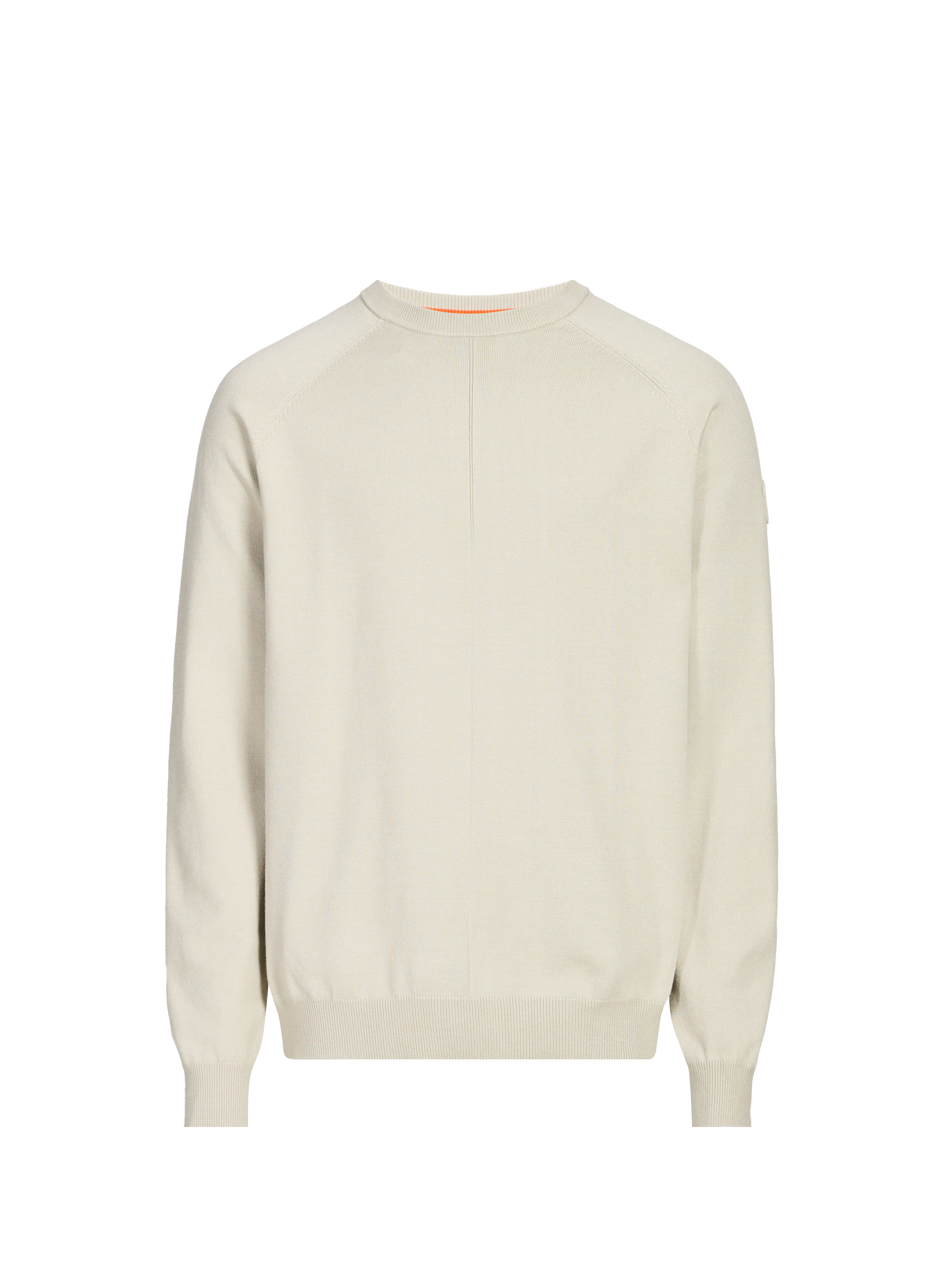 GERTRUDE ET GASTON Straight-cut round-neck sweater White