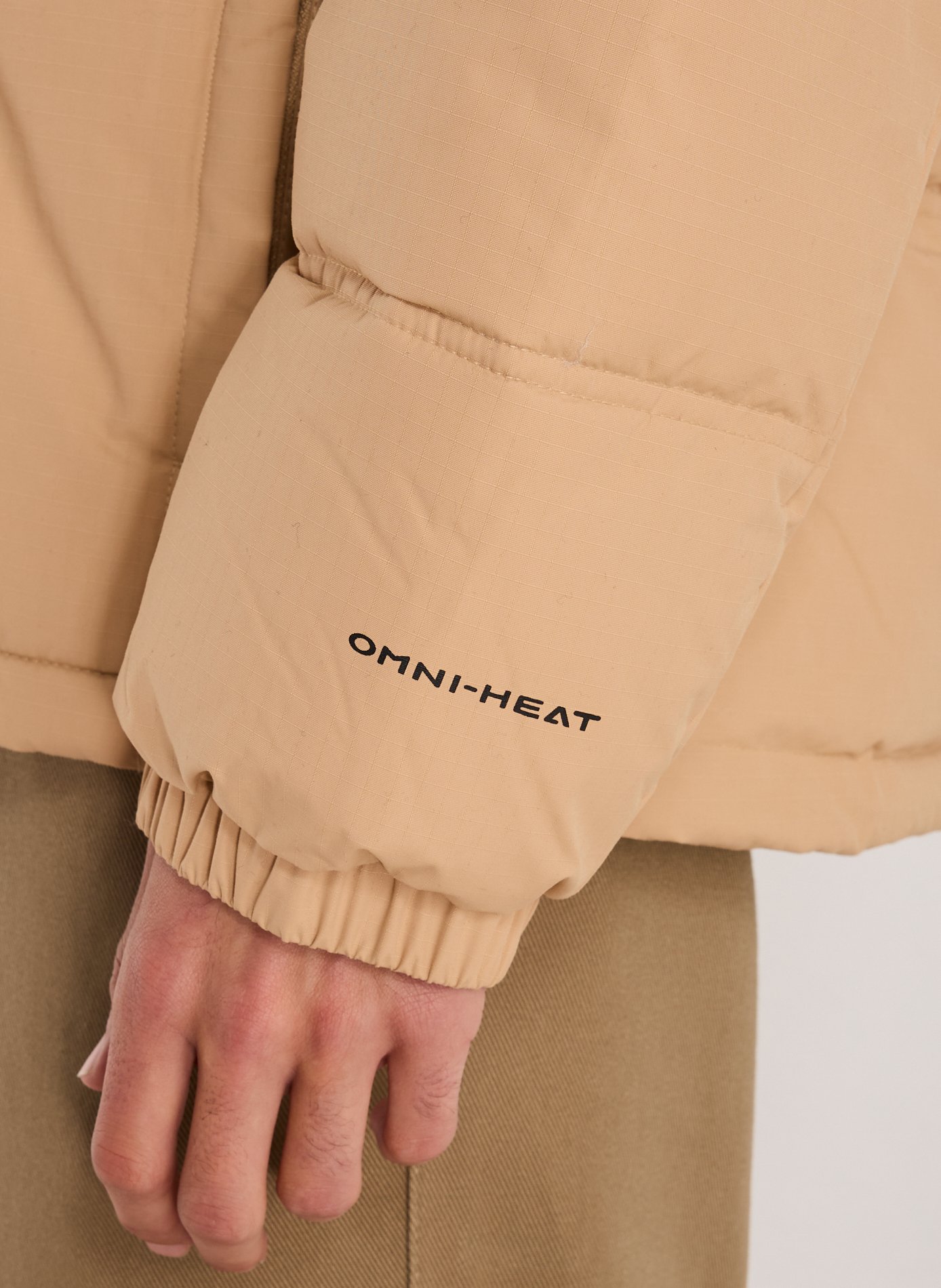 Hooded Puffer Jacket Landroamer COLUMBIA Brown