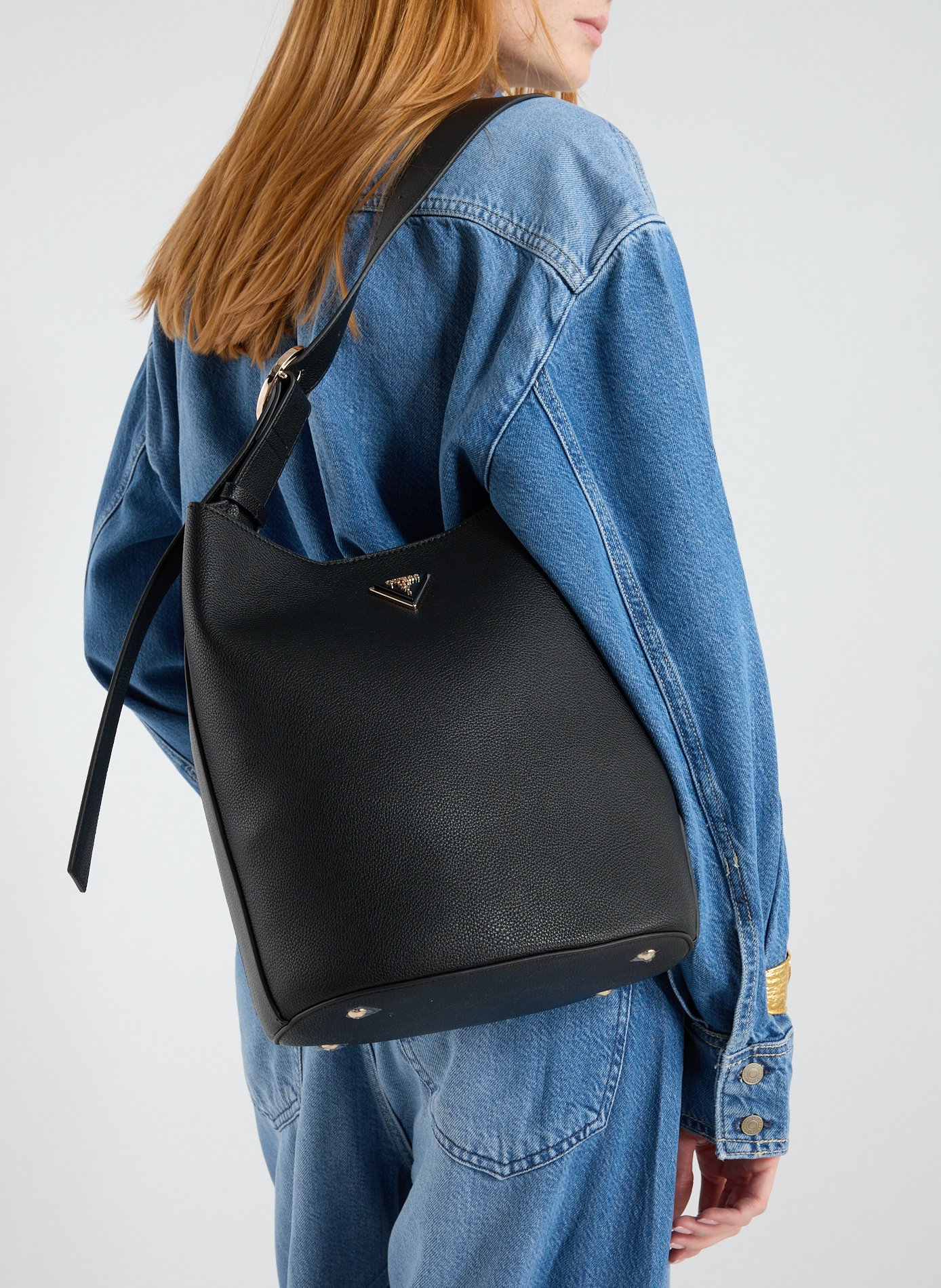 Sac sceau uni GUESS Noir