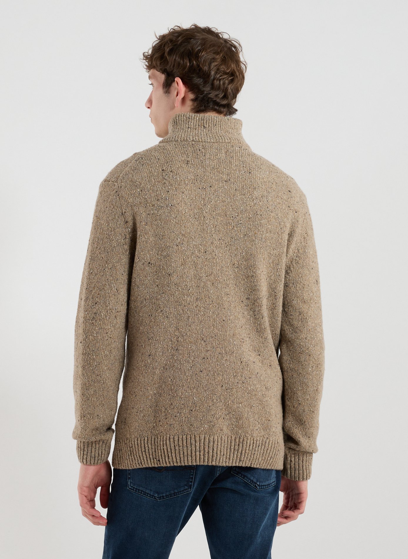 Mixed wool sweatshirt GANT Beige