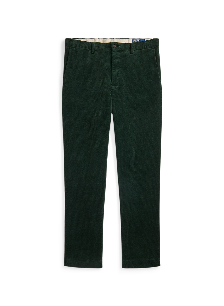POLO RALPH LAUREN Pantalon en velours côtelé en coton mélangé Vert