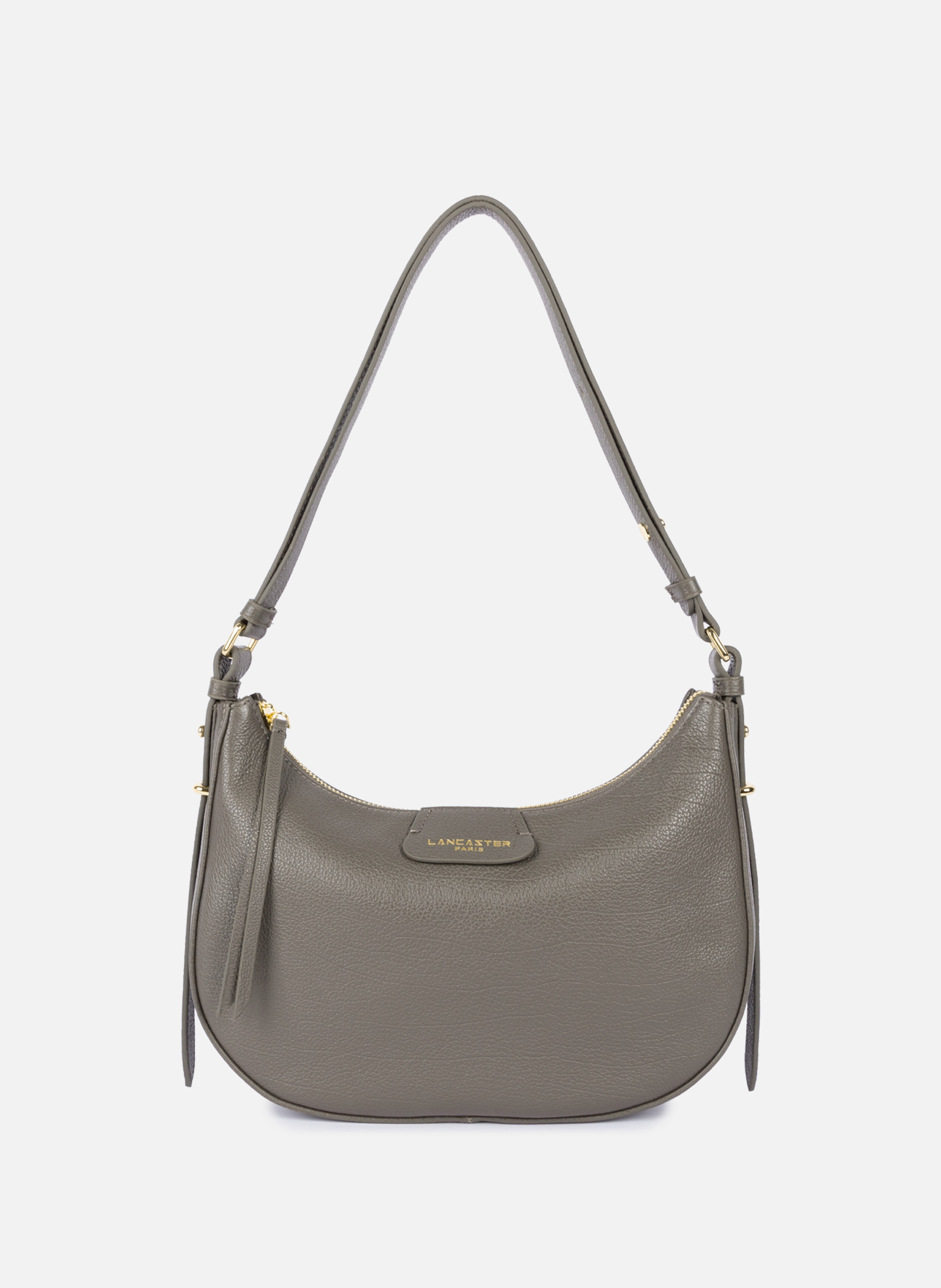 LANCASTER M hobo bag - Dune Grey