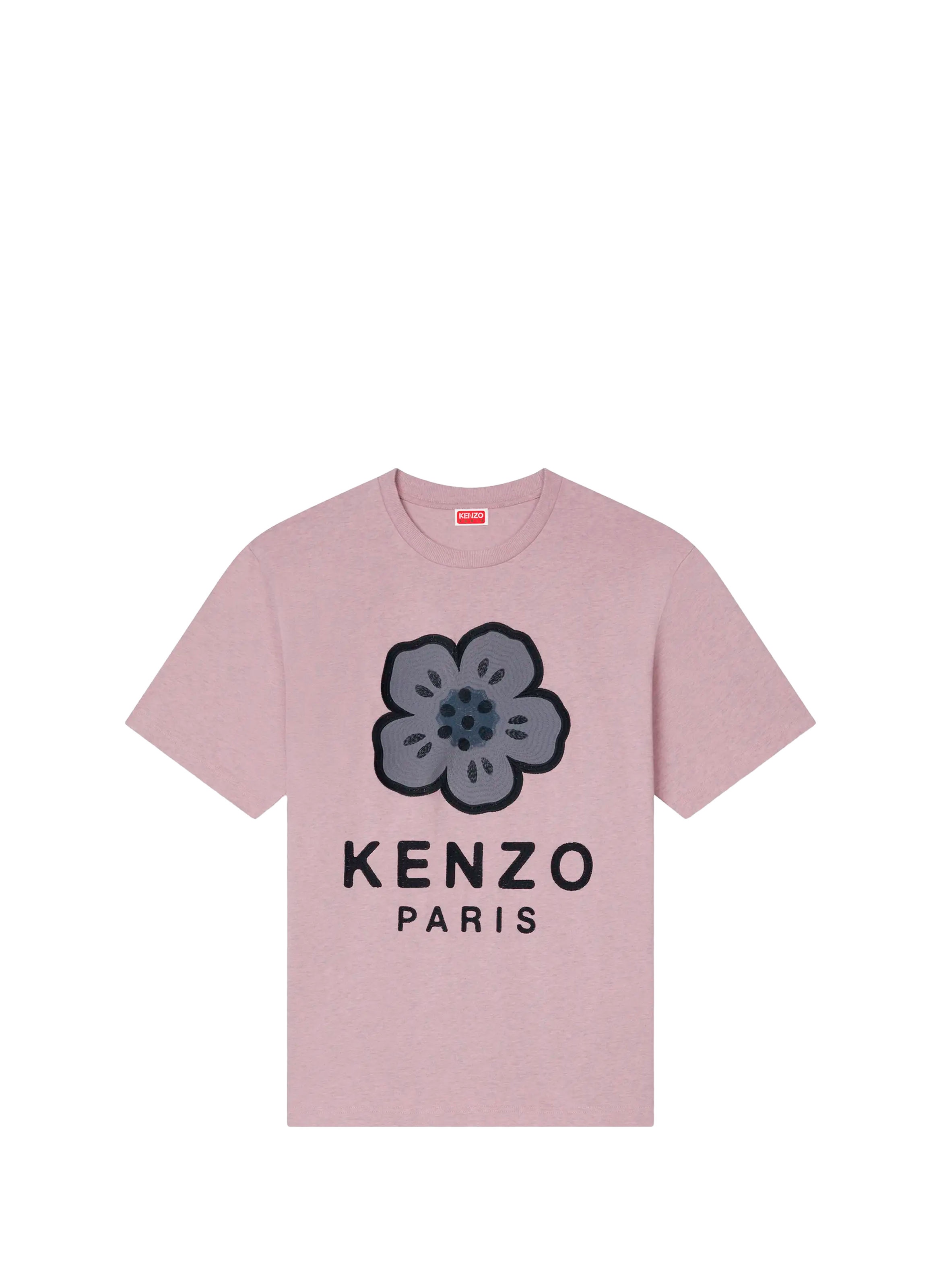 Cotton Logo T-shirt KENZO Pink