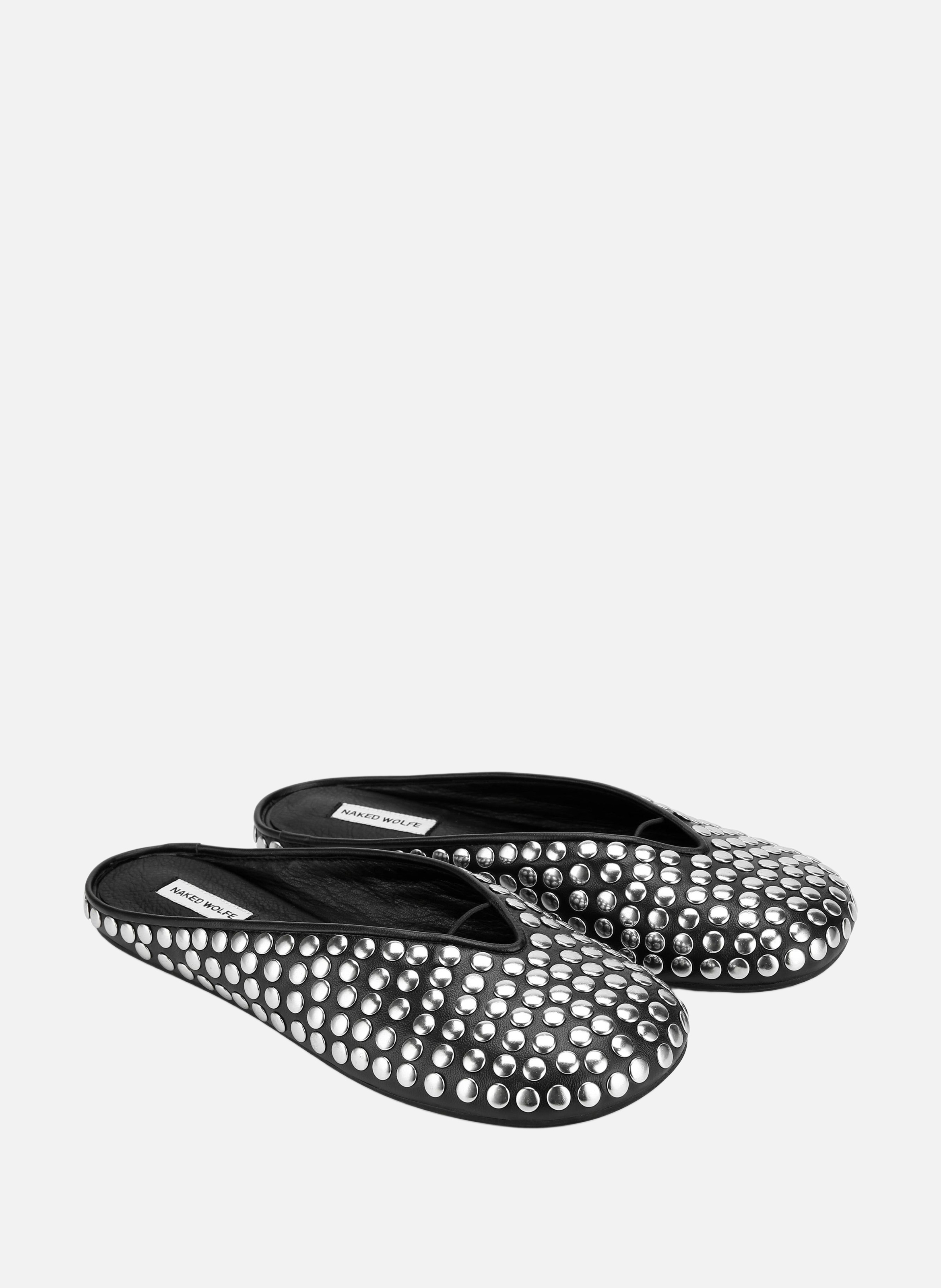 Mules pippa NAKED WOLFE Noir
