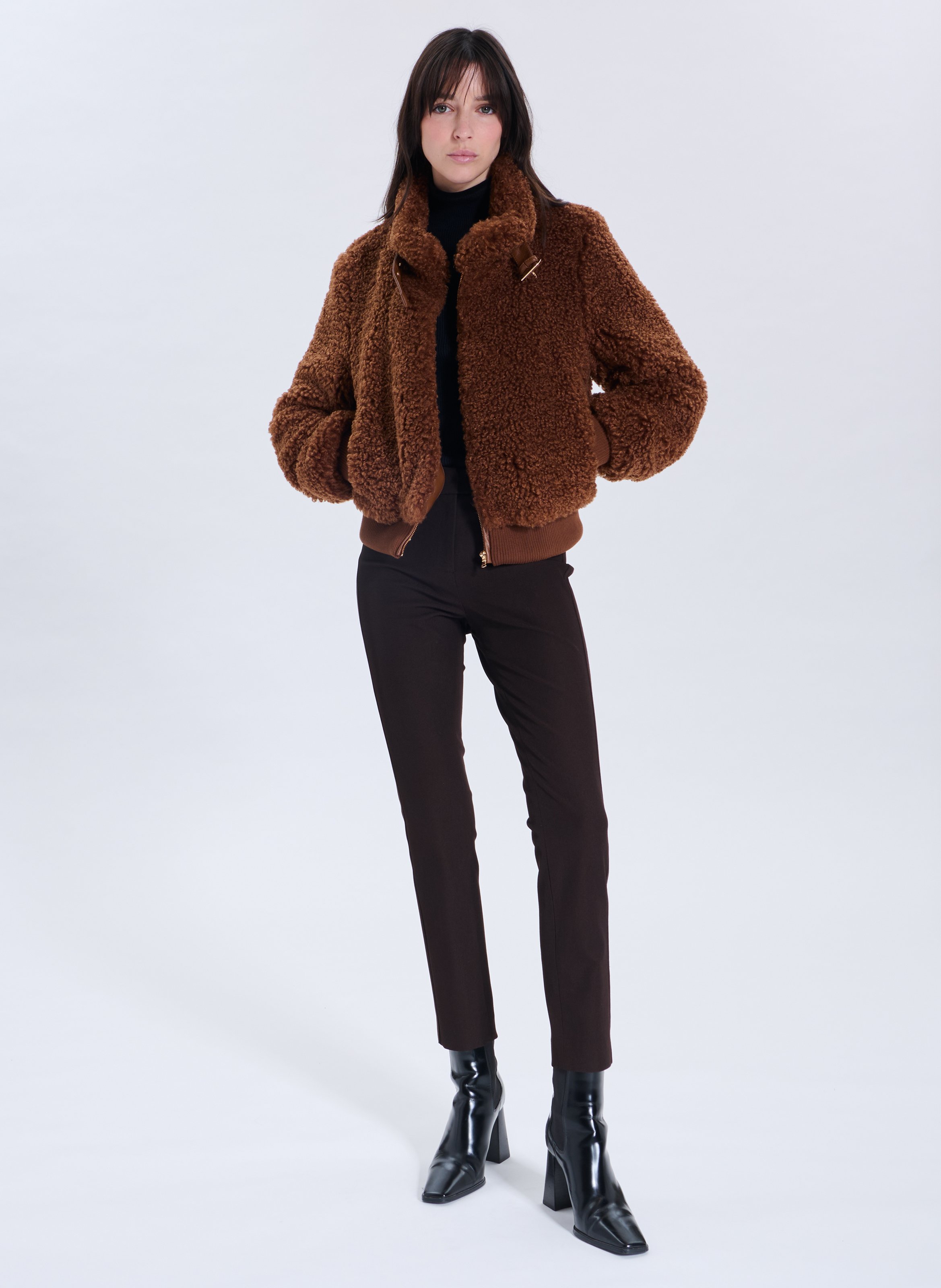 Veste  valo ZAPA Marron