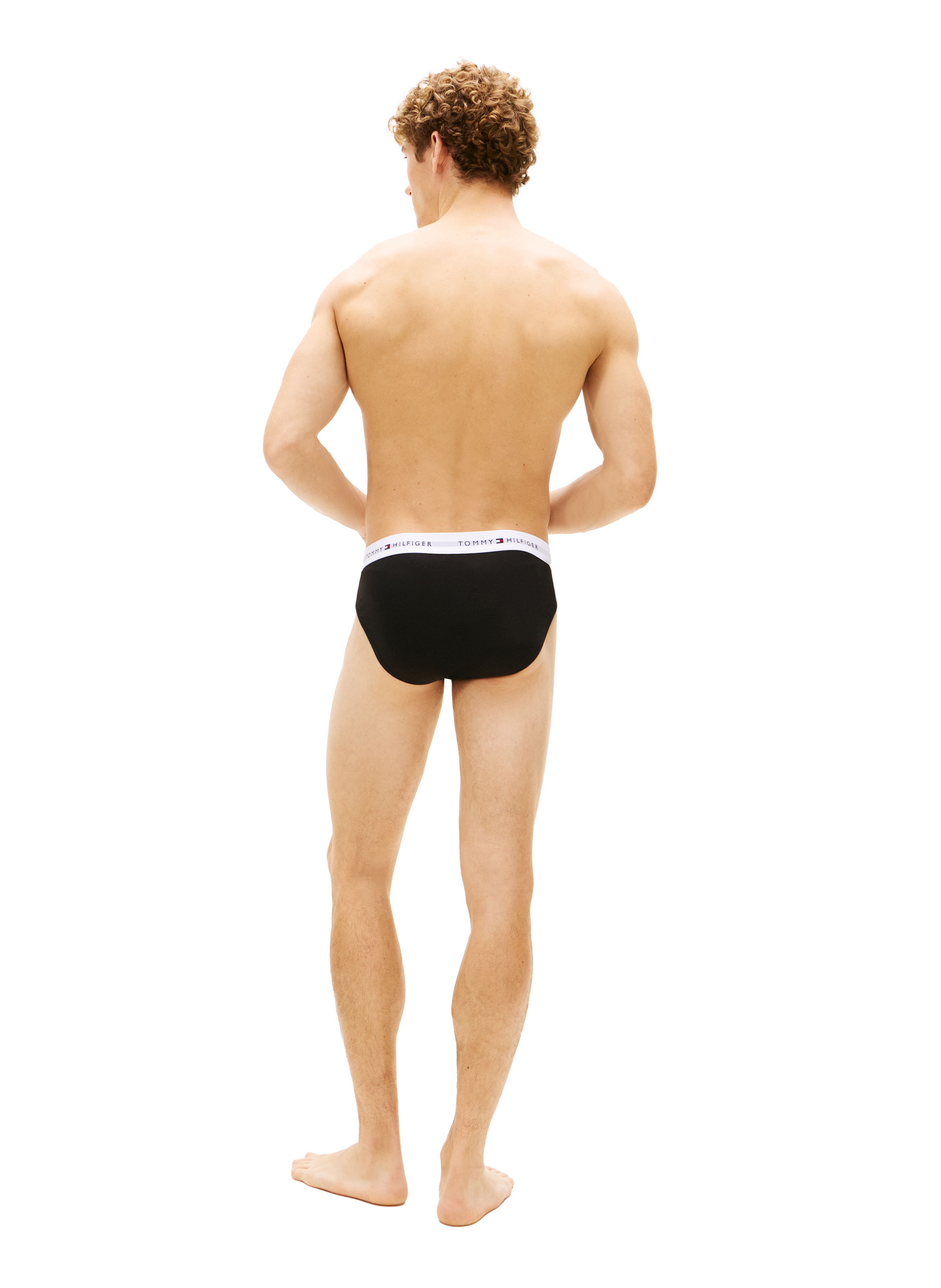 Set of three briefs TOMMY HILFIGER Black