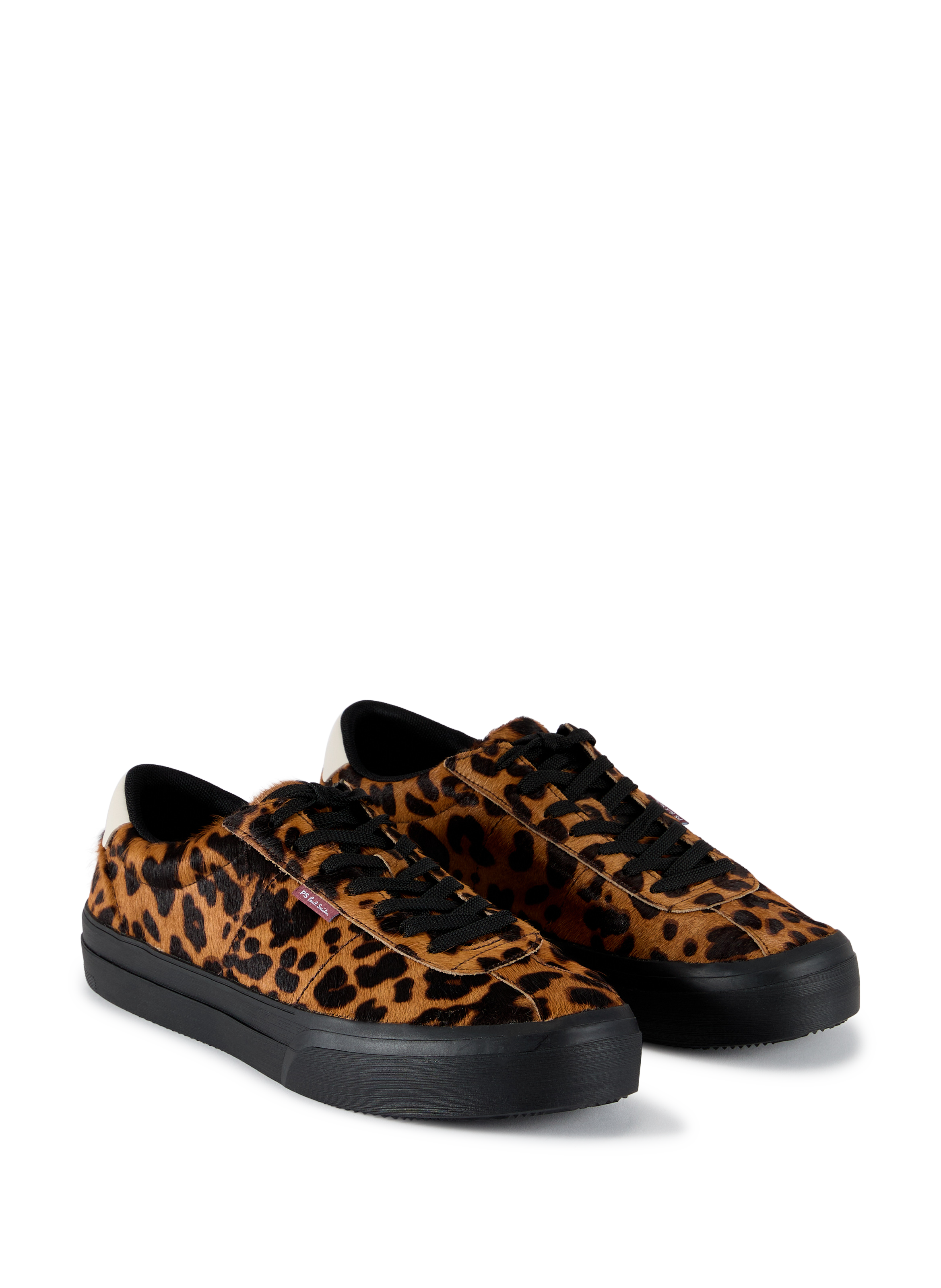 Kuhmuster-Ledersneaker PAUL SMITH Braun