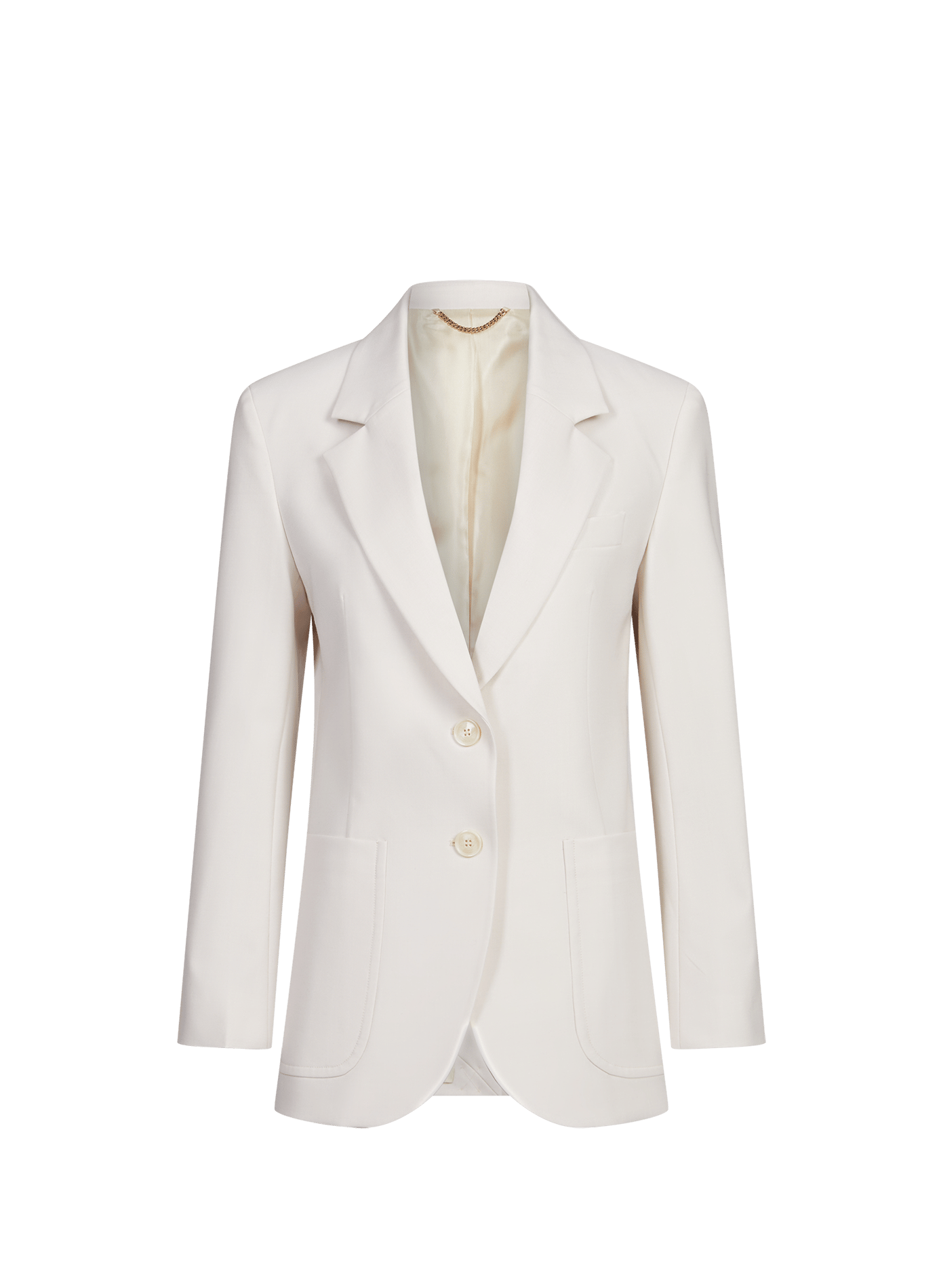 Veste de costume unie VICTORIA BECKHAM Beige